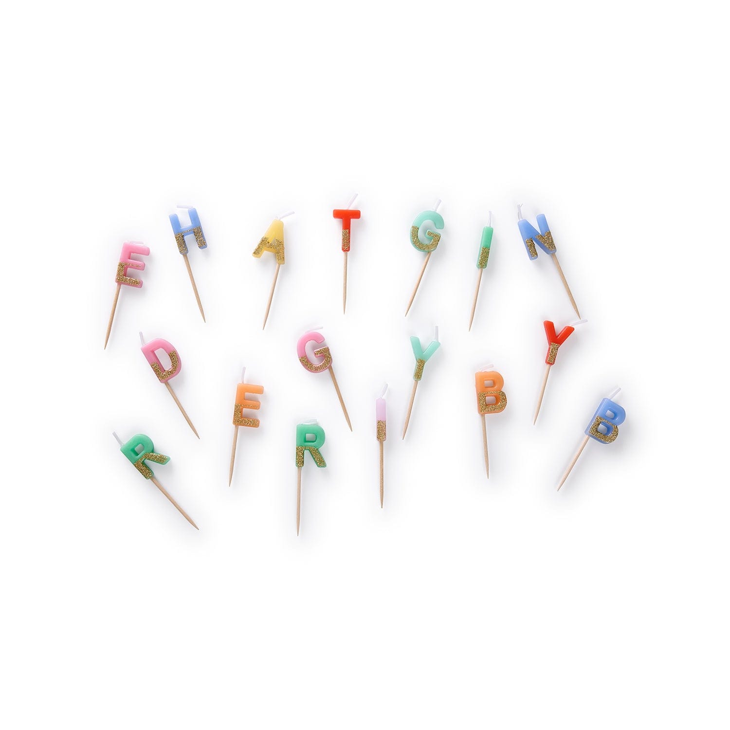 Big Birthday Energy Glitter Birthday Candle Set