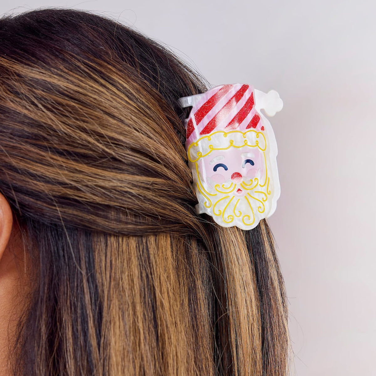 Santa Baby Hair Claw Clip
