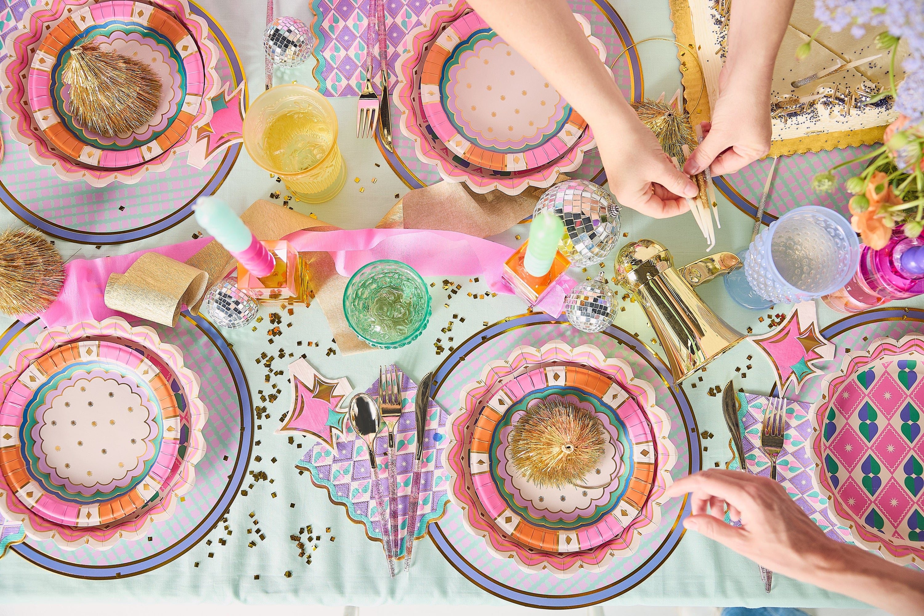 Circus Soirée Dessert Plates (10 count)