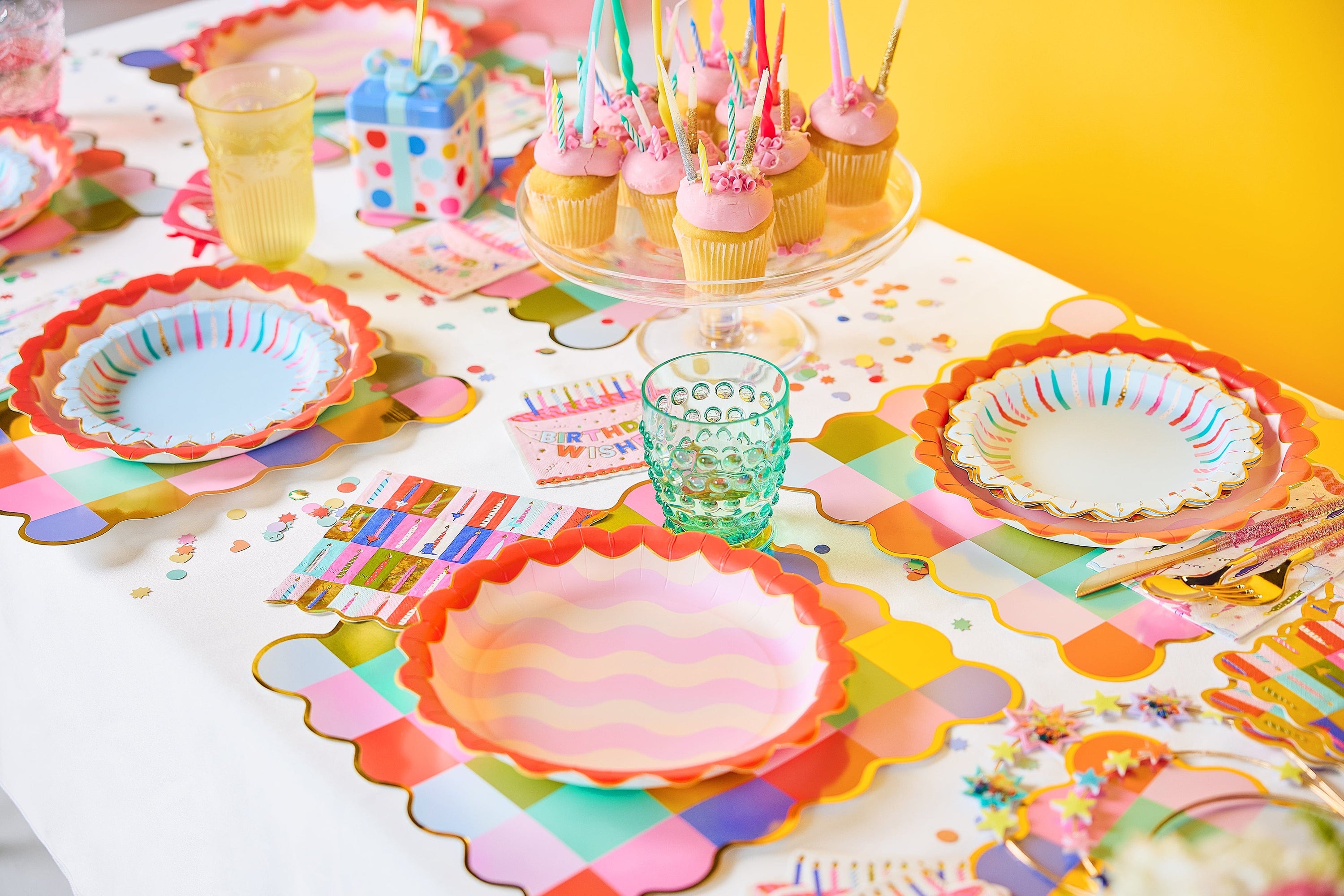 Birthday Wishes Tableware Party Kit