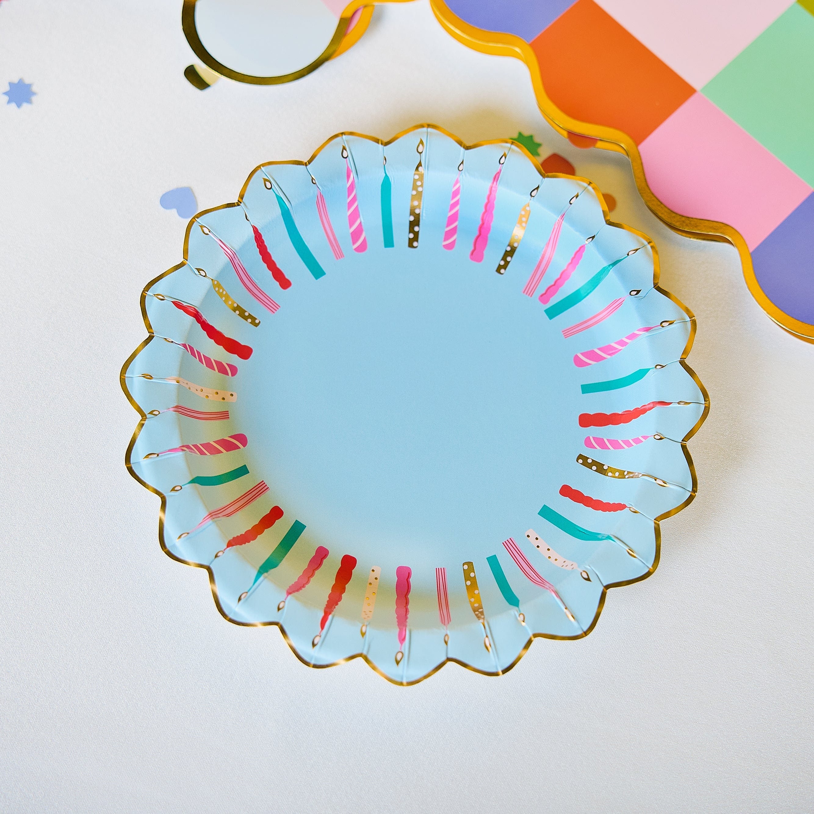 Birthday Wishes Dessert Plates (10 count)