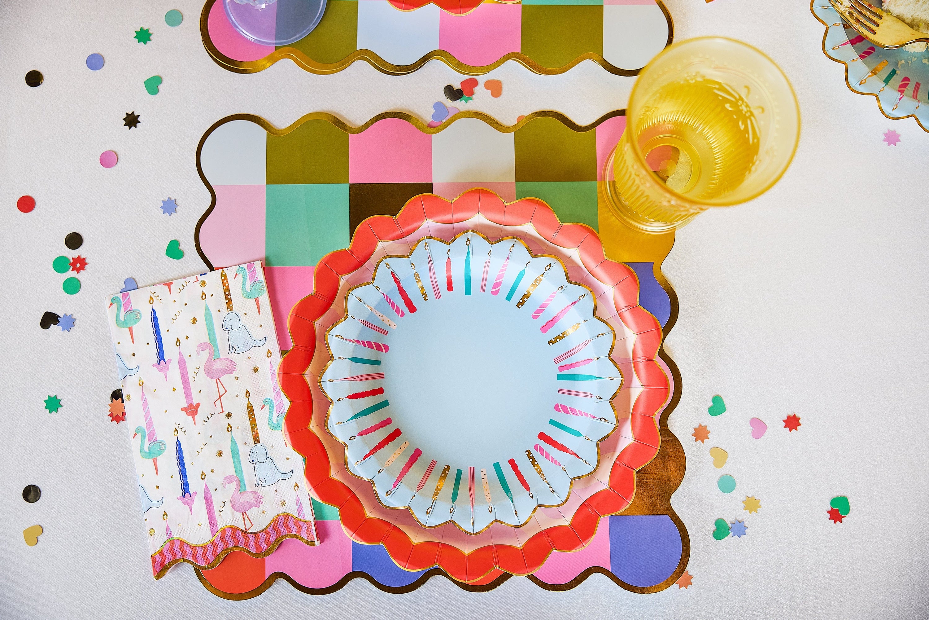 Birthday Wishes Dessert Plates (10 count)