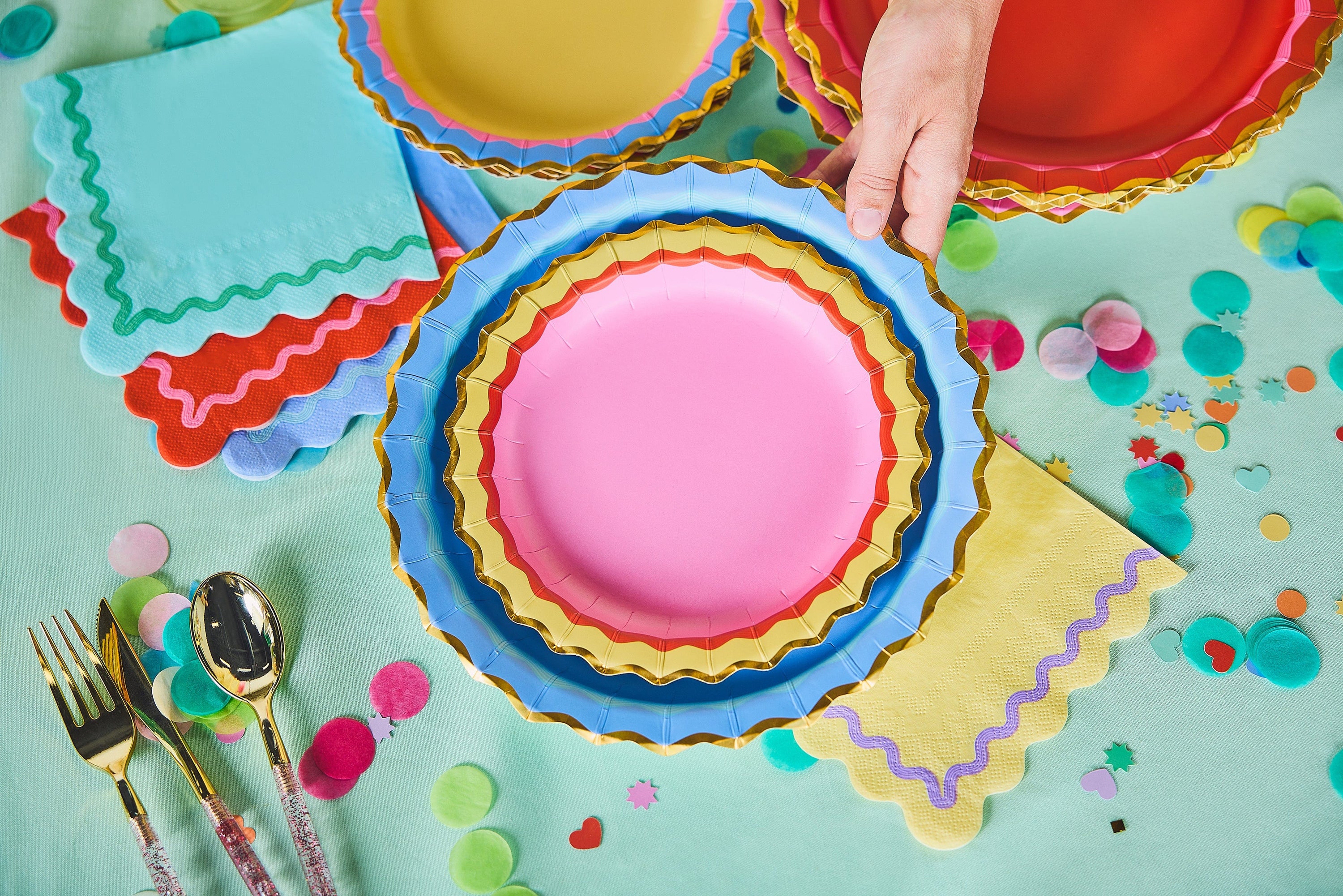 Rainbow Ric Rac Ultimate Party Kit