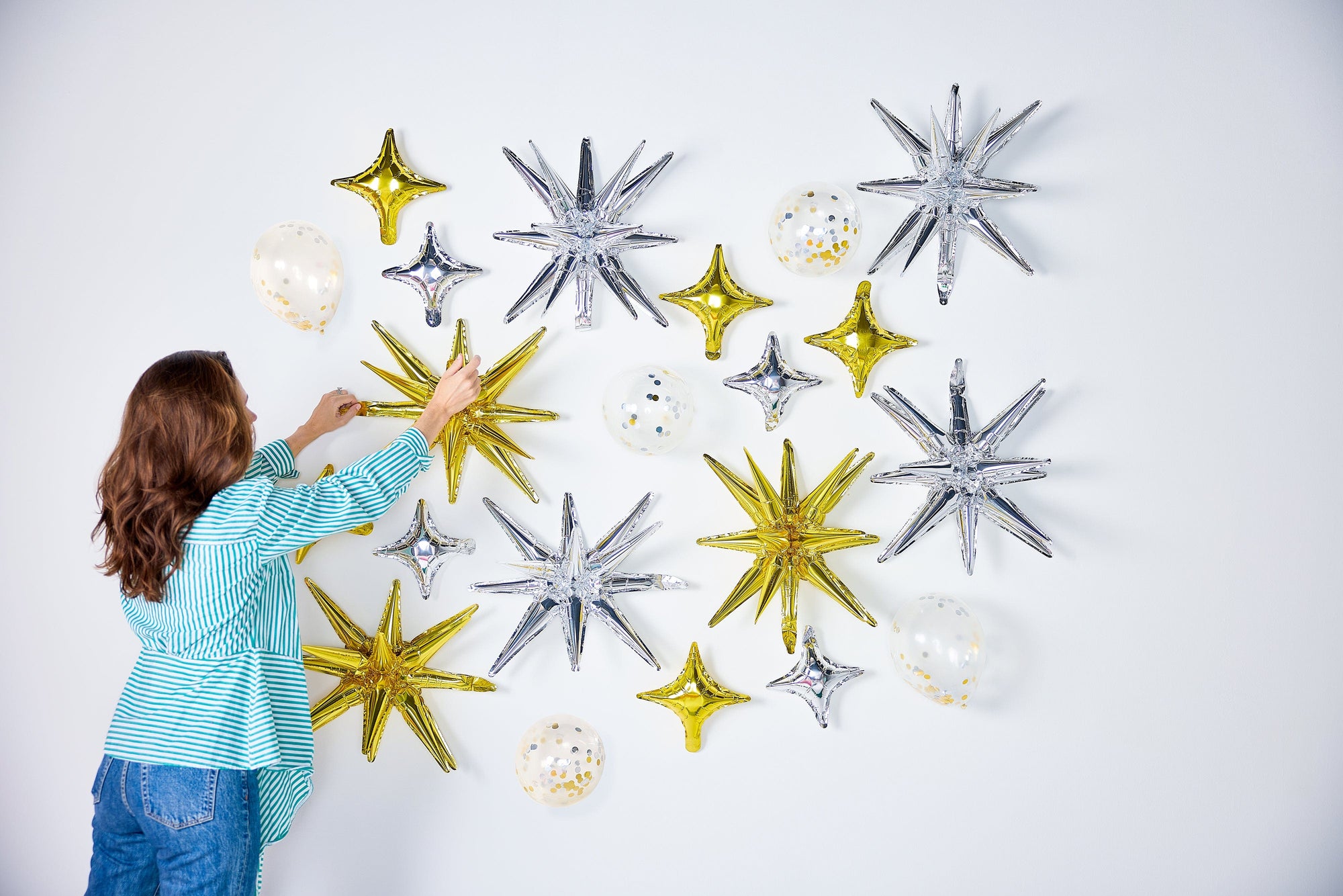 Sparkle And Shine Mylar Balloon Pack