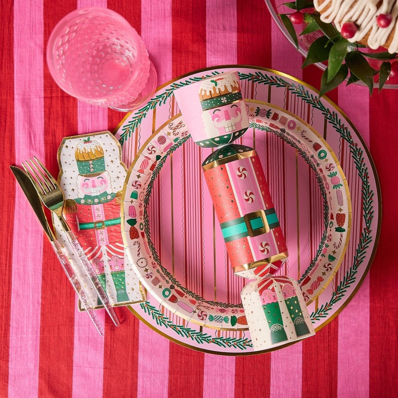 Christmas Nutcracker Holiday Crackers (Set of 6)