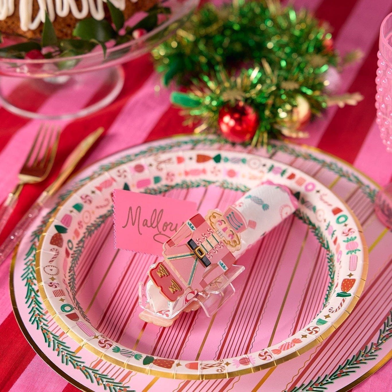 Nutcracker Holiday Hair Claw Clip