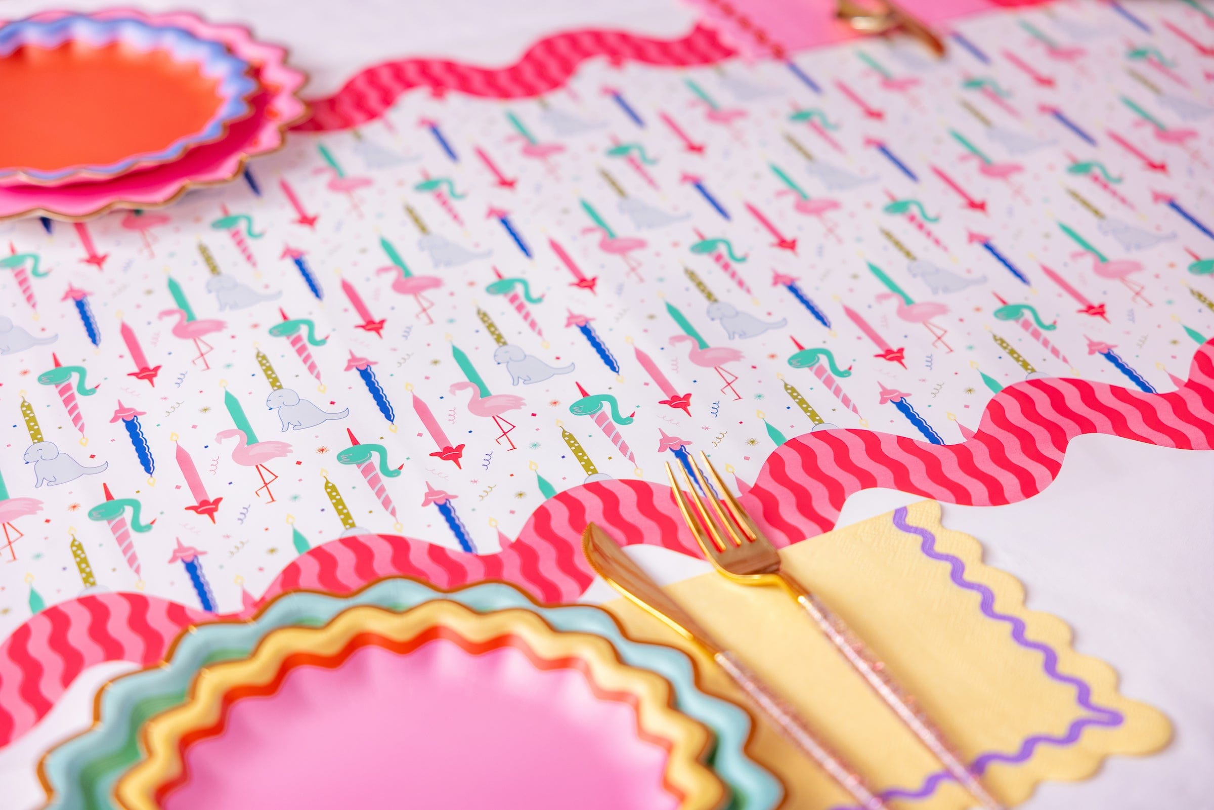 Party Parade Paper Table Runner
