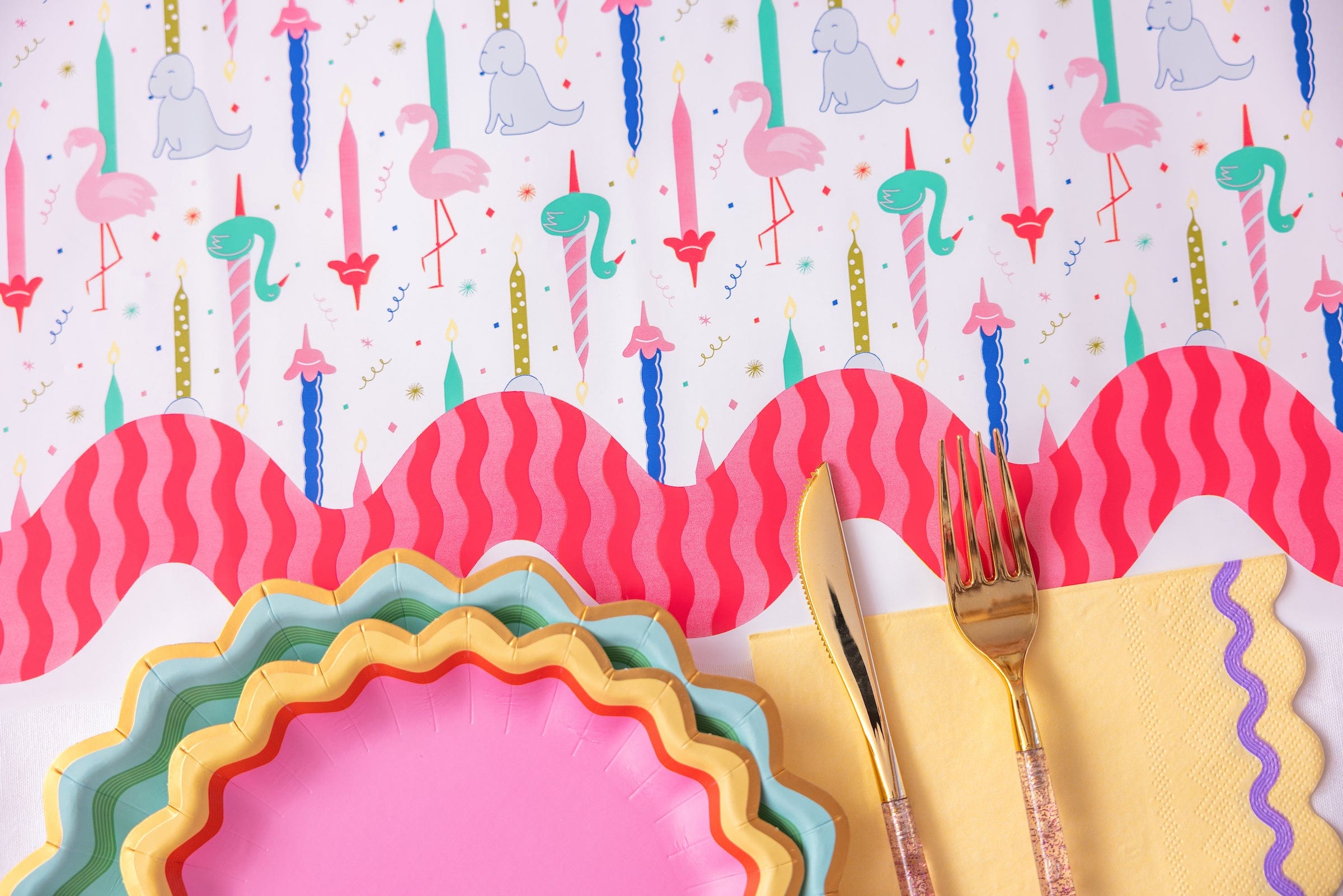 Party Parade Paper Table Runner