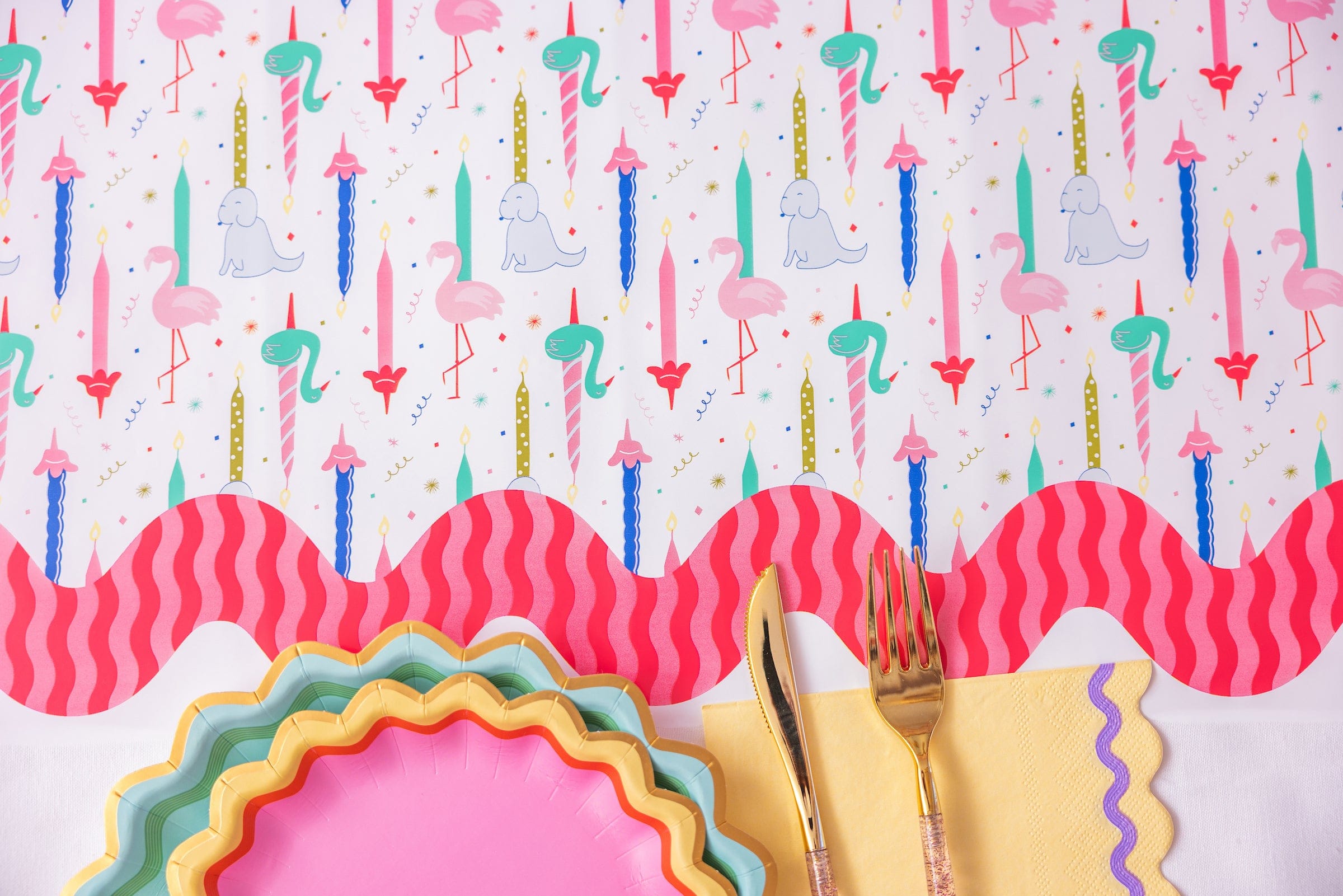 Party Parade Paper Table Runner