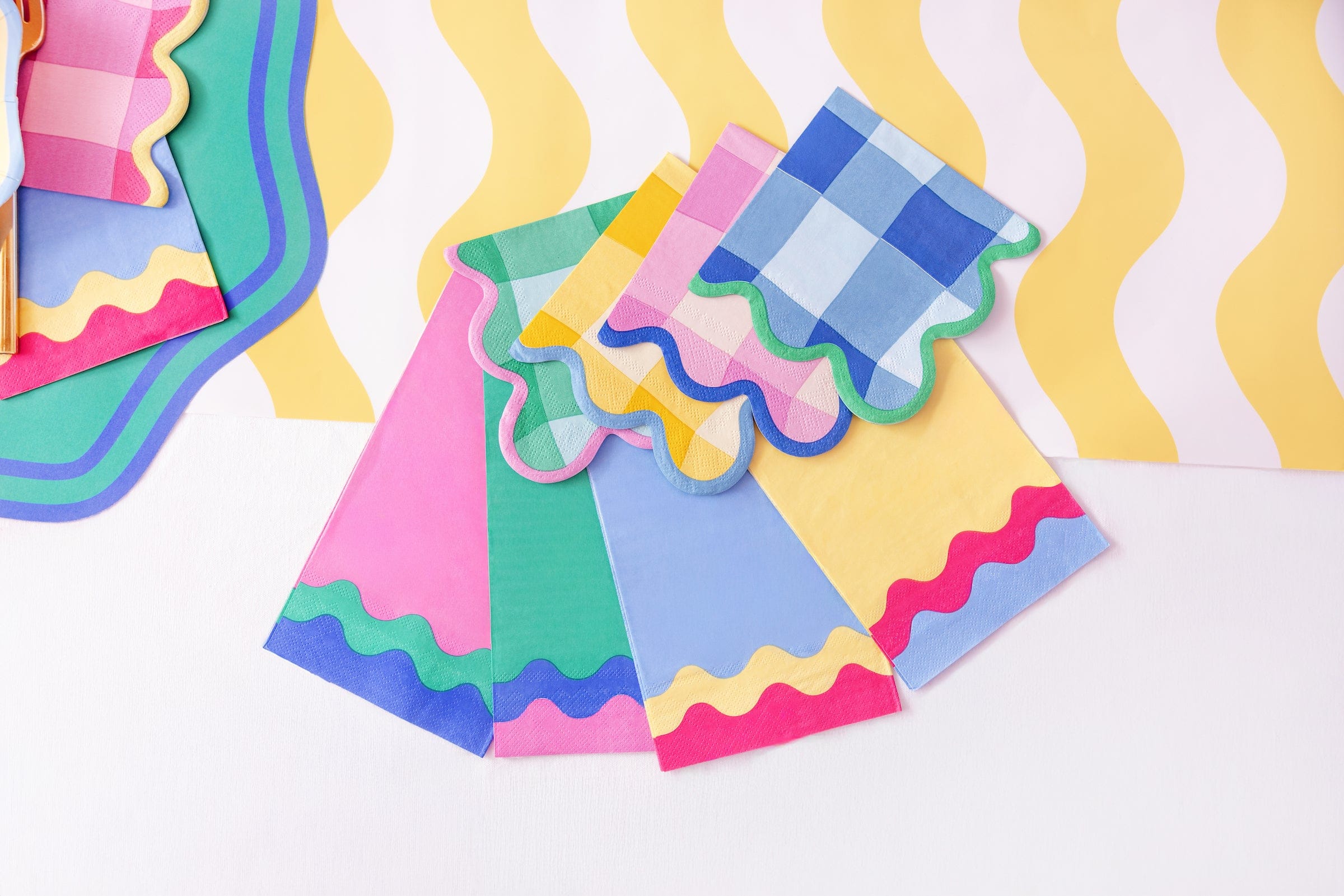 Colowave Gingham Cocktail Napkins (20 ct)