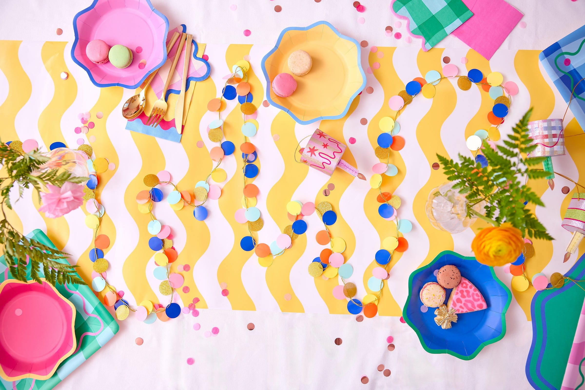 Multicolor Confetti Garland