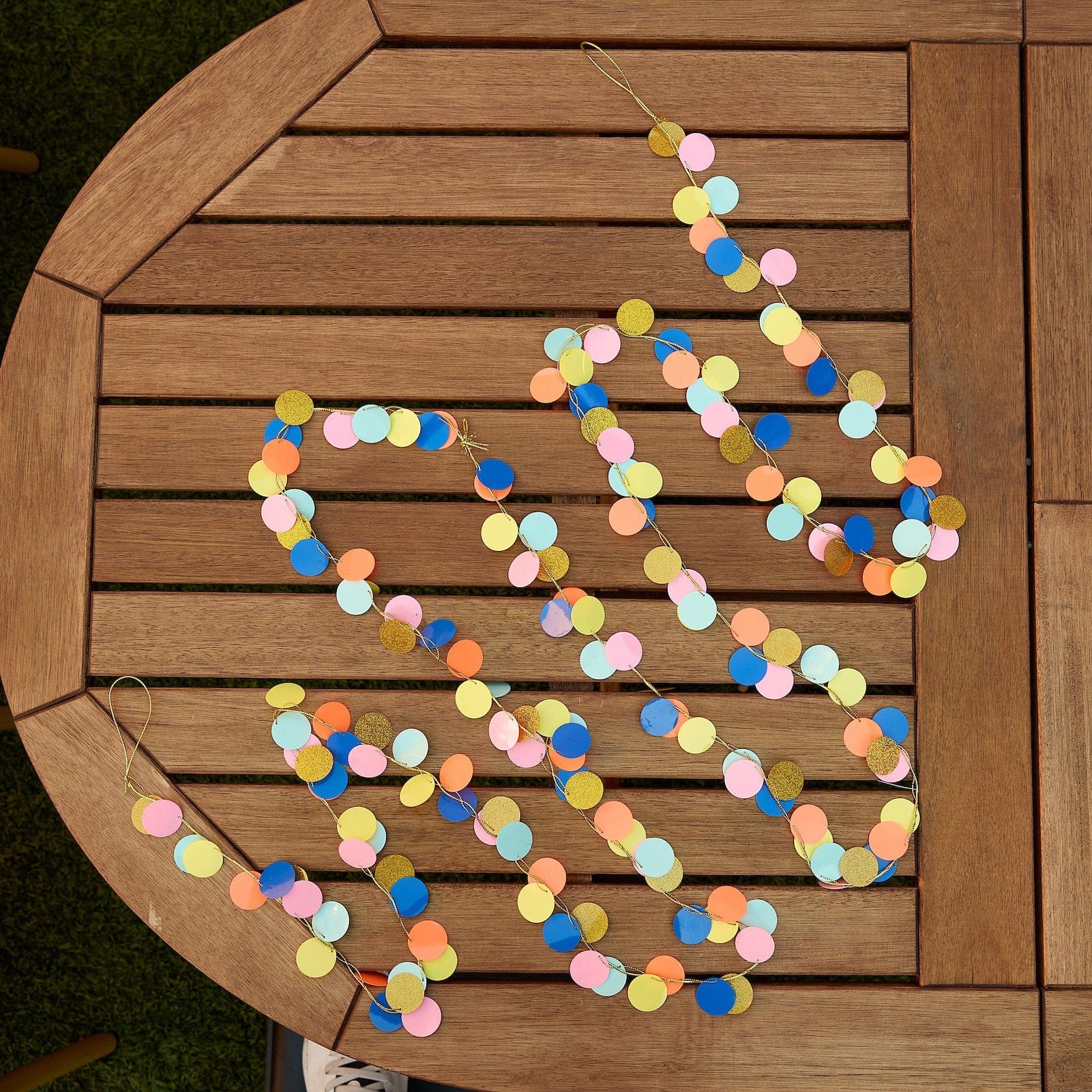 Multicolor Confetti Garland