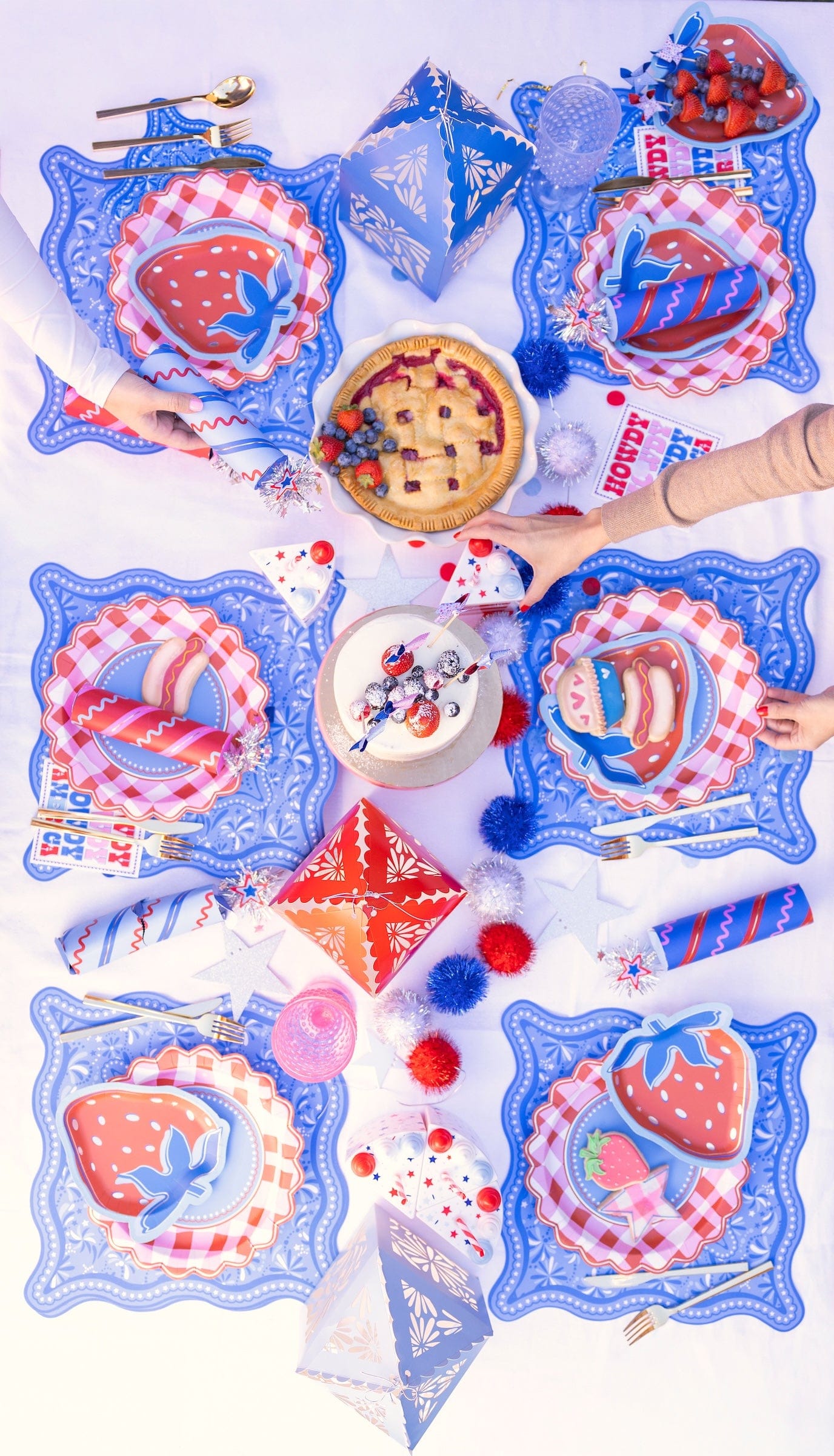 Star Spangled Spark Paper Lanterns