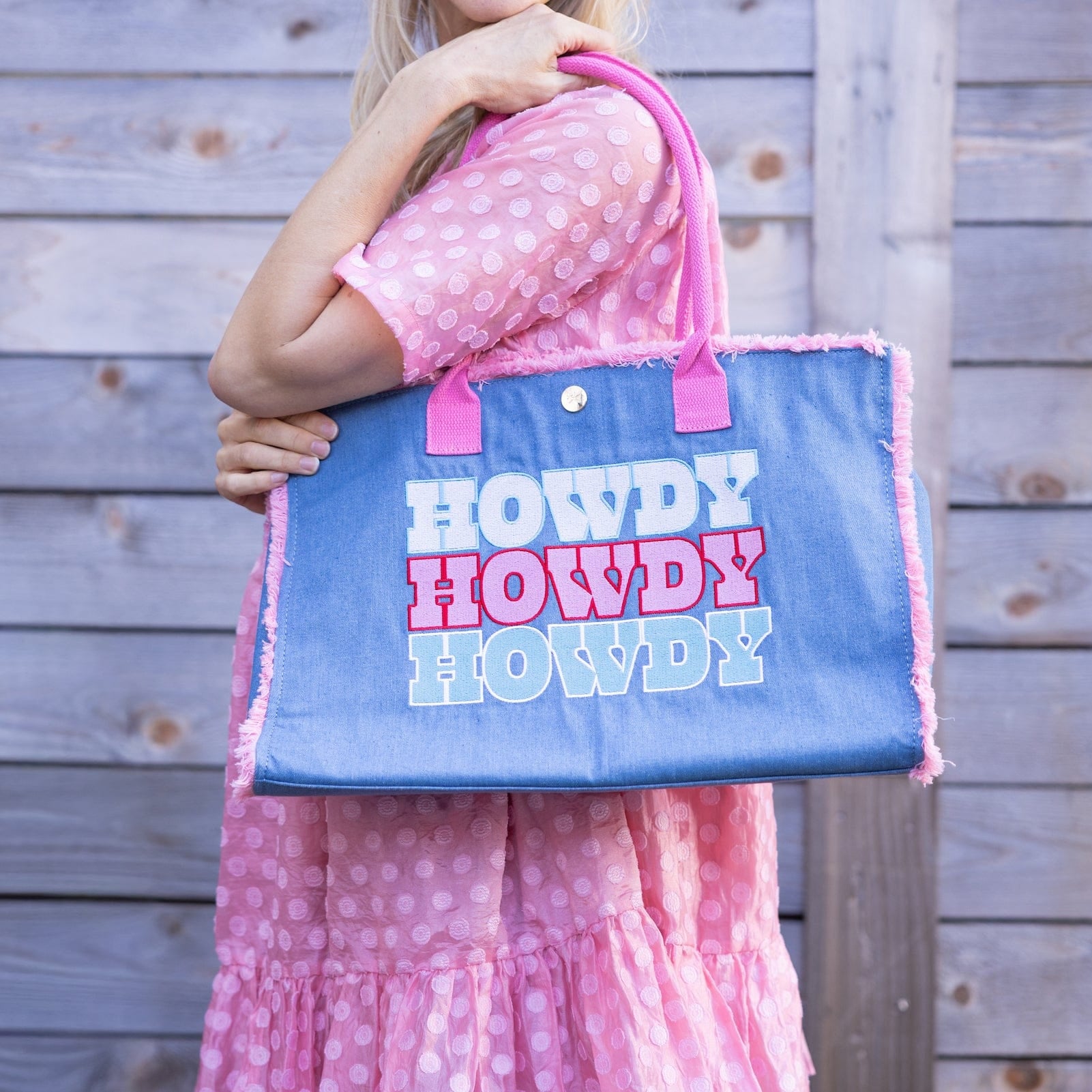 Howdy Darling Canvas Tote Bag