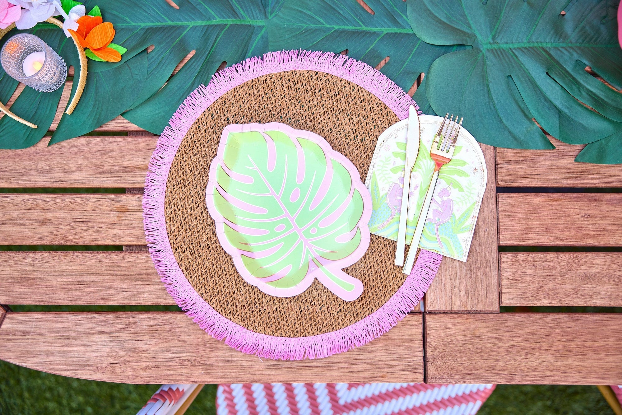 Cabana Club Woven Reusable Placemats (4 Count)