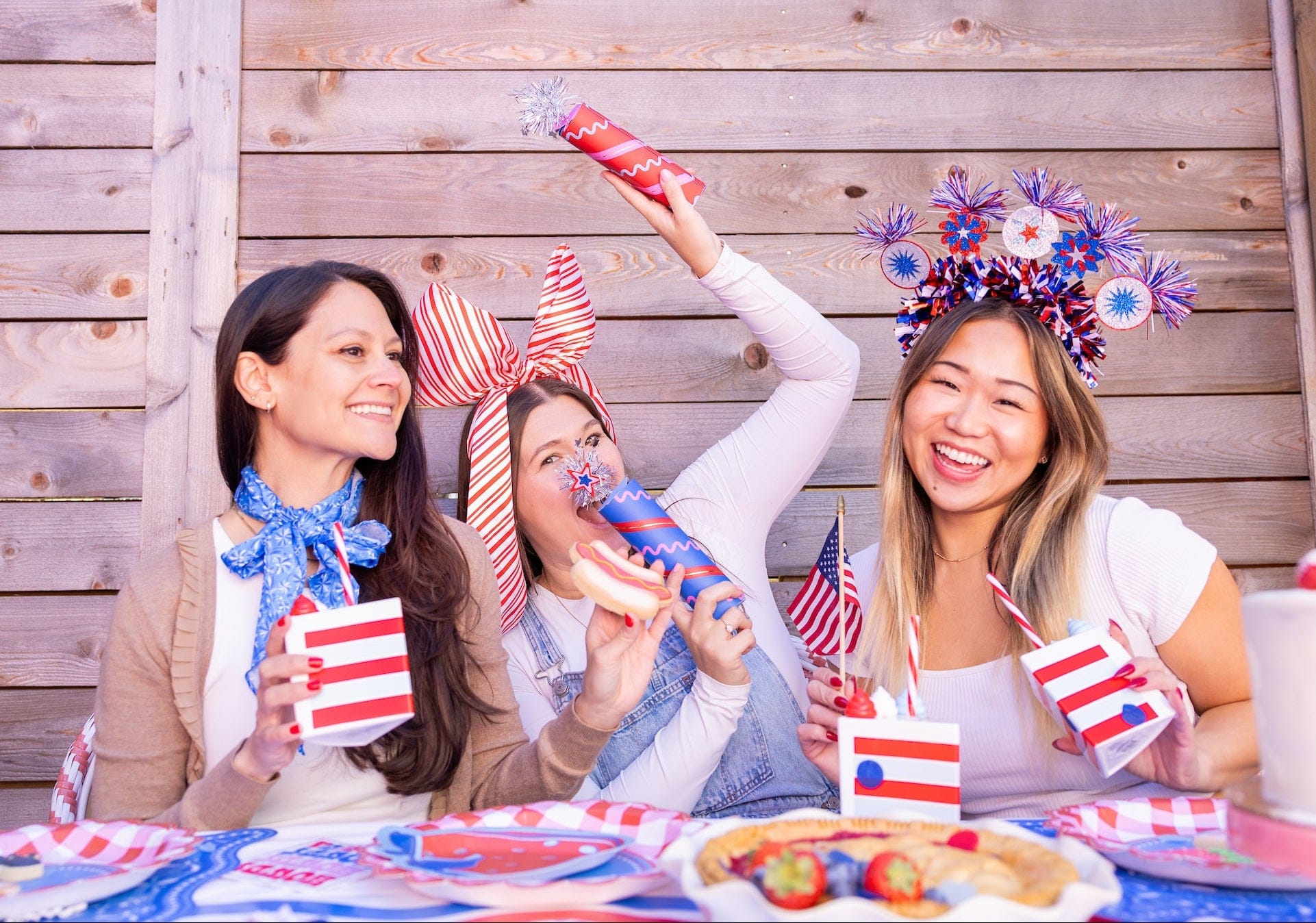 Star-Spangled Sparkler Novelty Headband (Single or Set of 4)