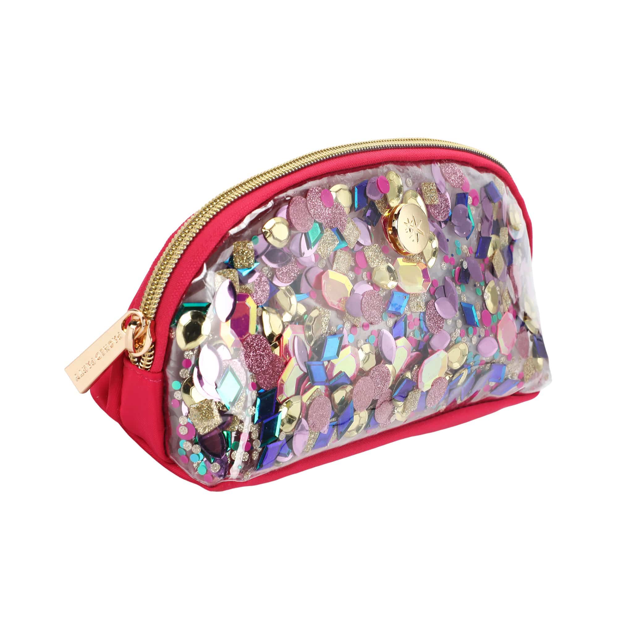 Jewel Confetti Clear Pencil Pouch