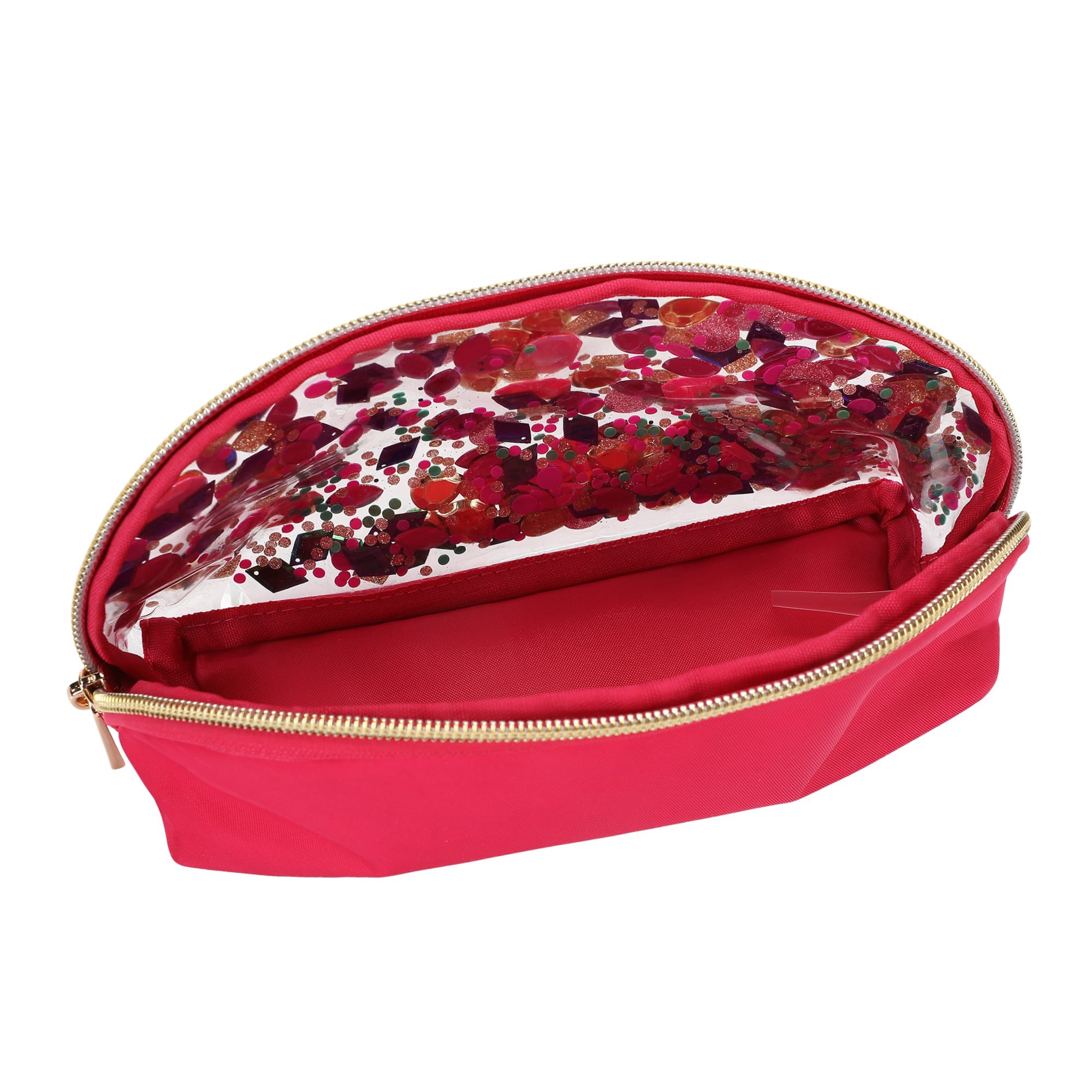 Jewel Confetti Clear Pencil Pouch