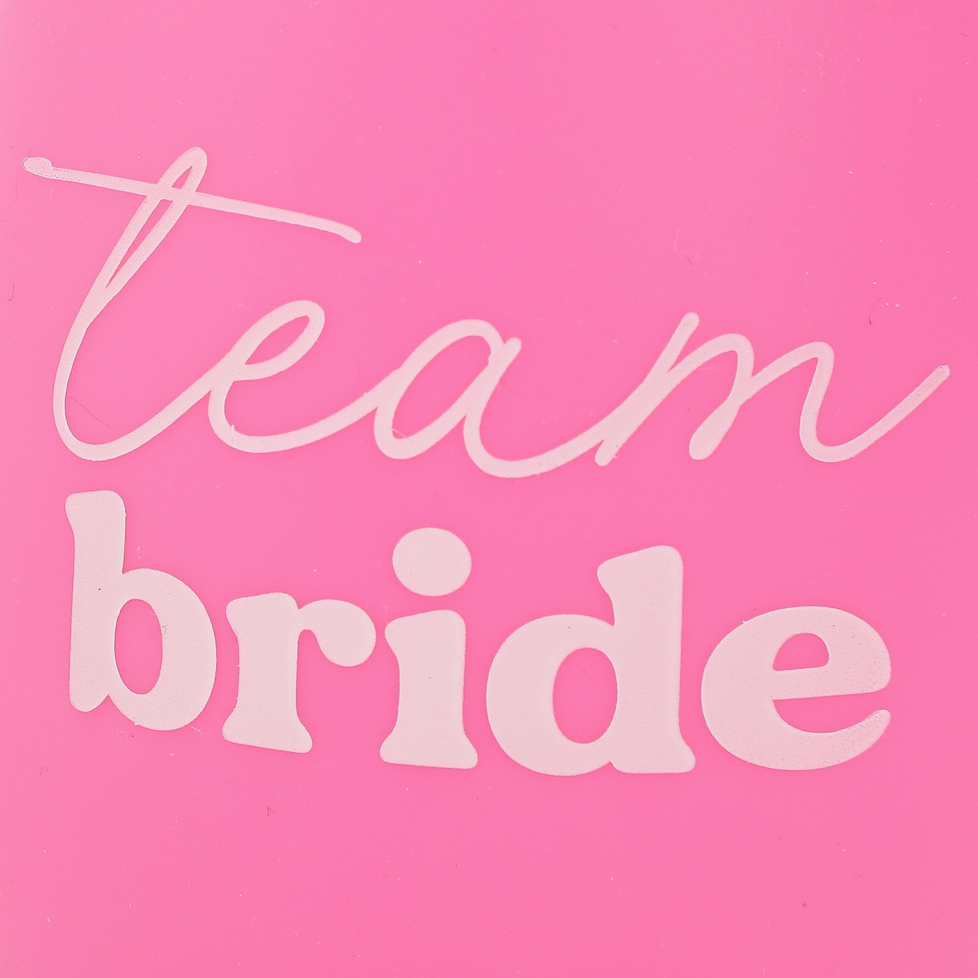 I Do Crew Bride and Team Bride Stemless Silicone Wine Glass Set (5ct)