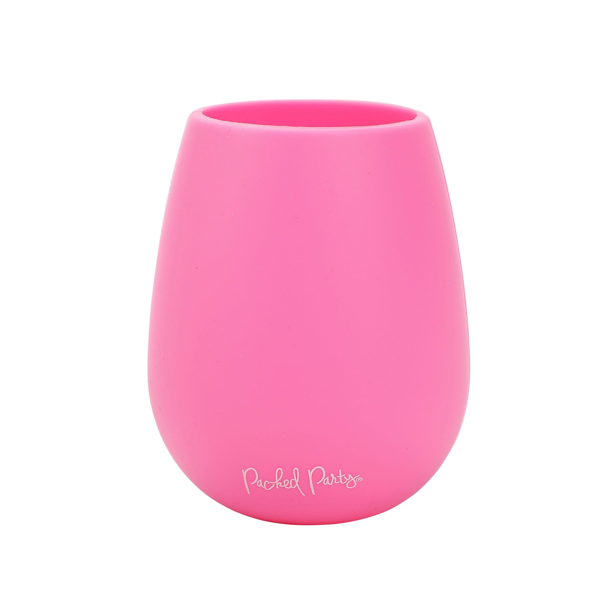 I Do Crew Bride and Team Bride Stemless Silicone Wine Glass Set (5ct)