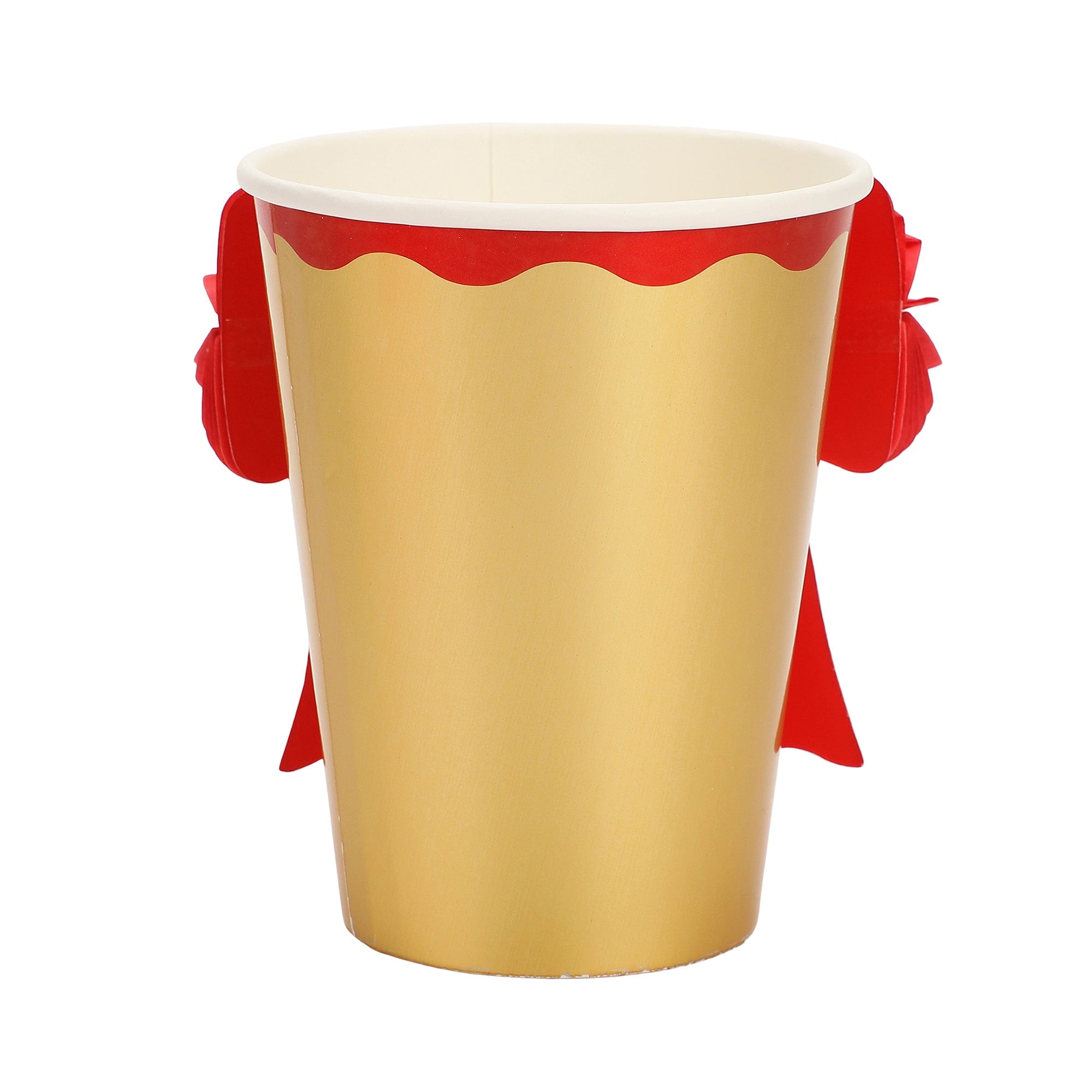 Holiday Honeycomb Bow Cups (Set of 8)