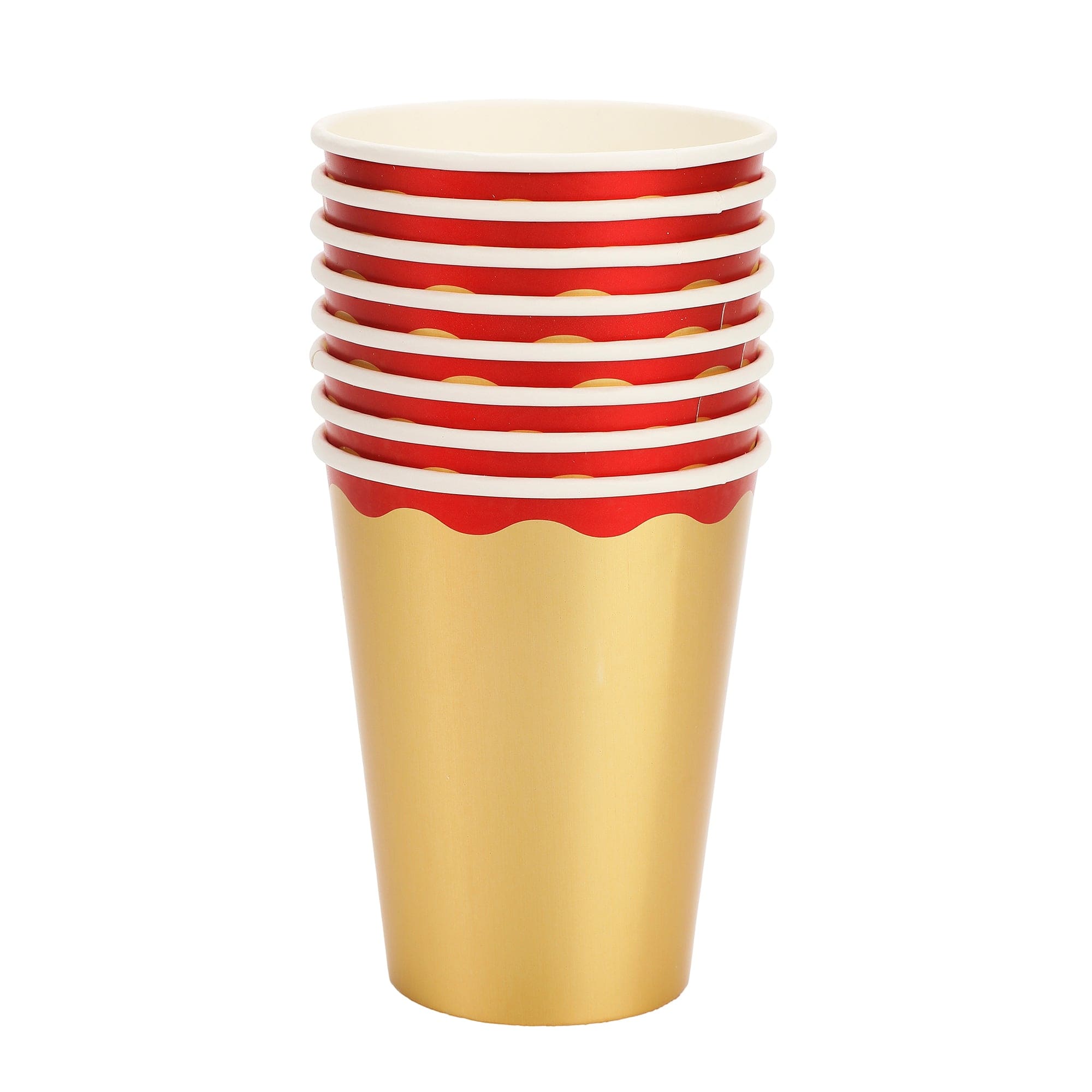 Holiday Honeycomb Bow Cups (Set of 8)