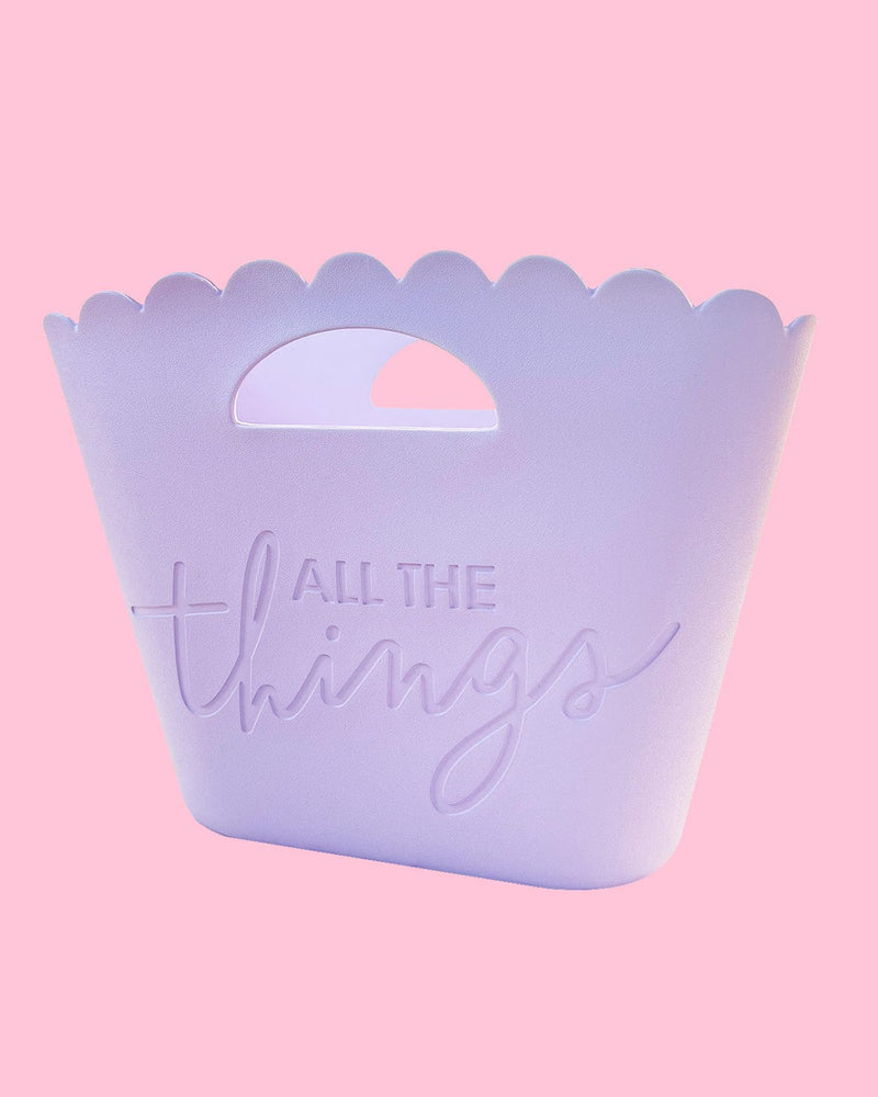 All The Things Lavender Jelly Tote