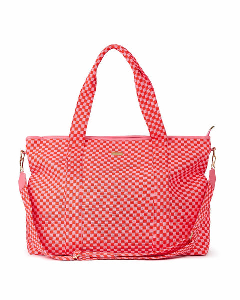 ★2025SS新作★FOLNUA★HOLIDAY CHECK TORTE BAG MUSINSA | FOLNUA HOLIDAY CHECK TORTE BAG [RED]