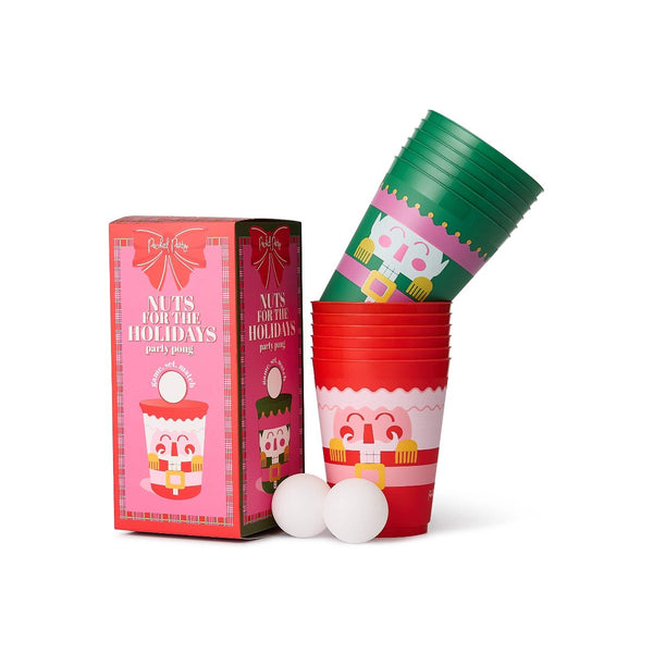 Christmas Holidays Nutcracker Pong Set (12ct cups) – Packed Party