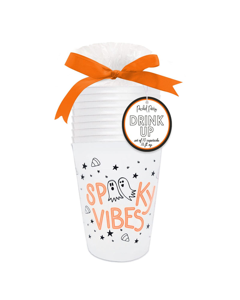 spooky vibes shatterproof cupstack (set of 10)
