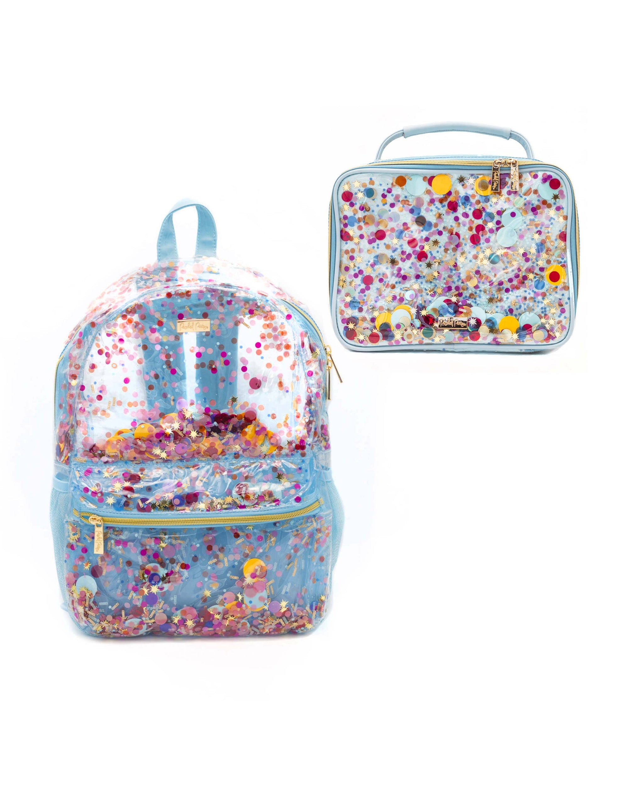 Multicolor Confetti Backpack & Lunchbox Bundle