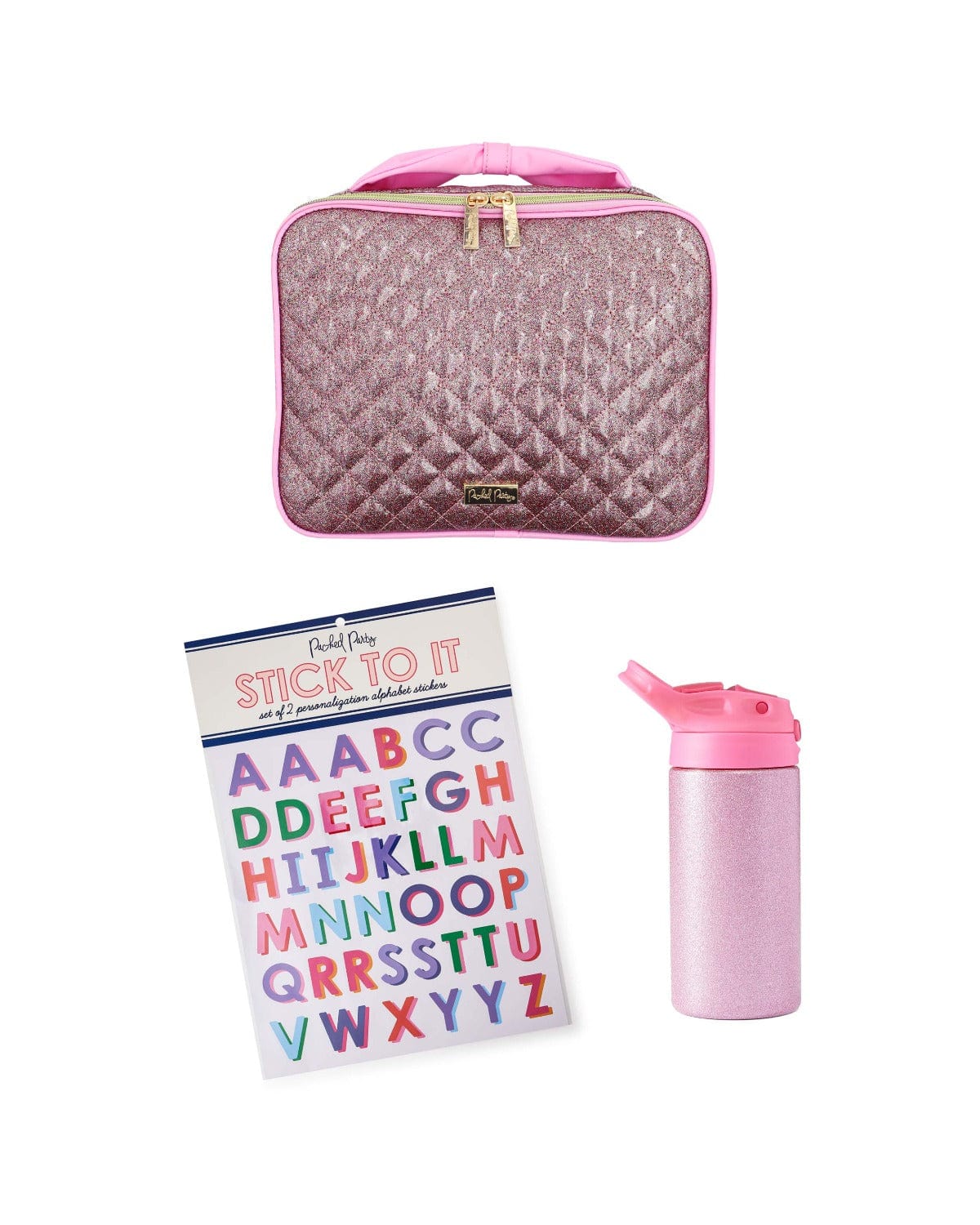 Pink Glitter Party Lunchtime Bundle