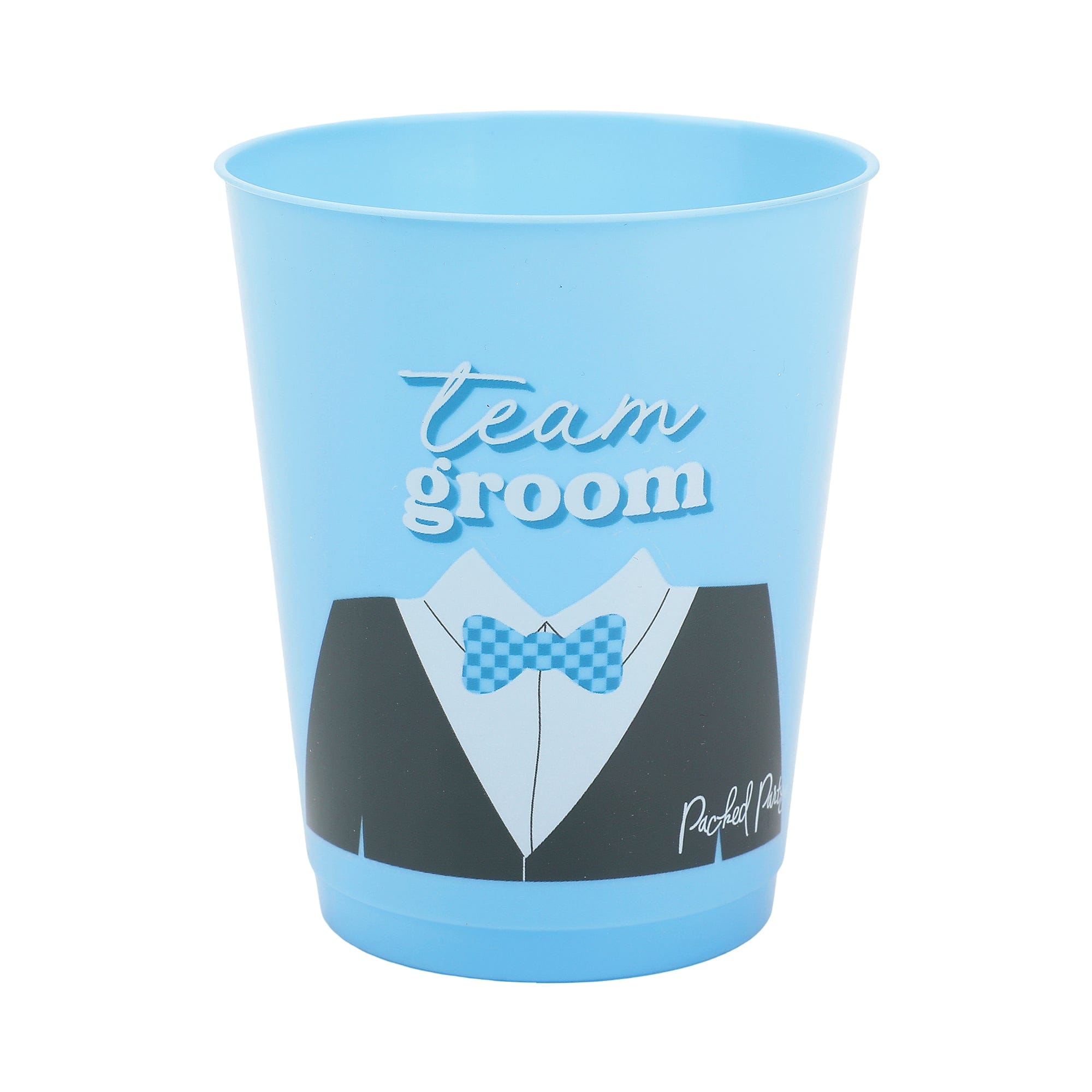Team Bride vs. Team Groom Bachelorette & Wedding Shower Pong Set (12ct)