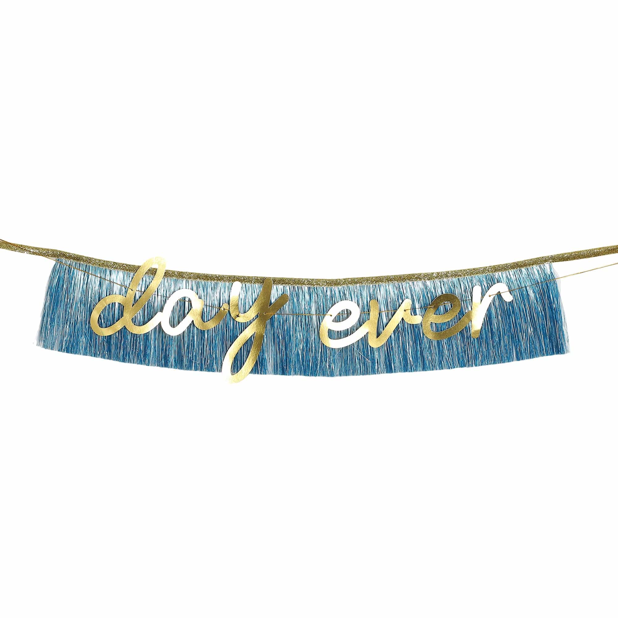 Best Day Ever Bachelorette & Wedding Shower Fringe Garland Banner