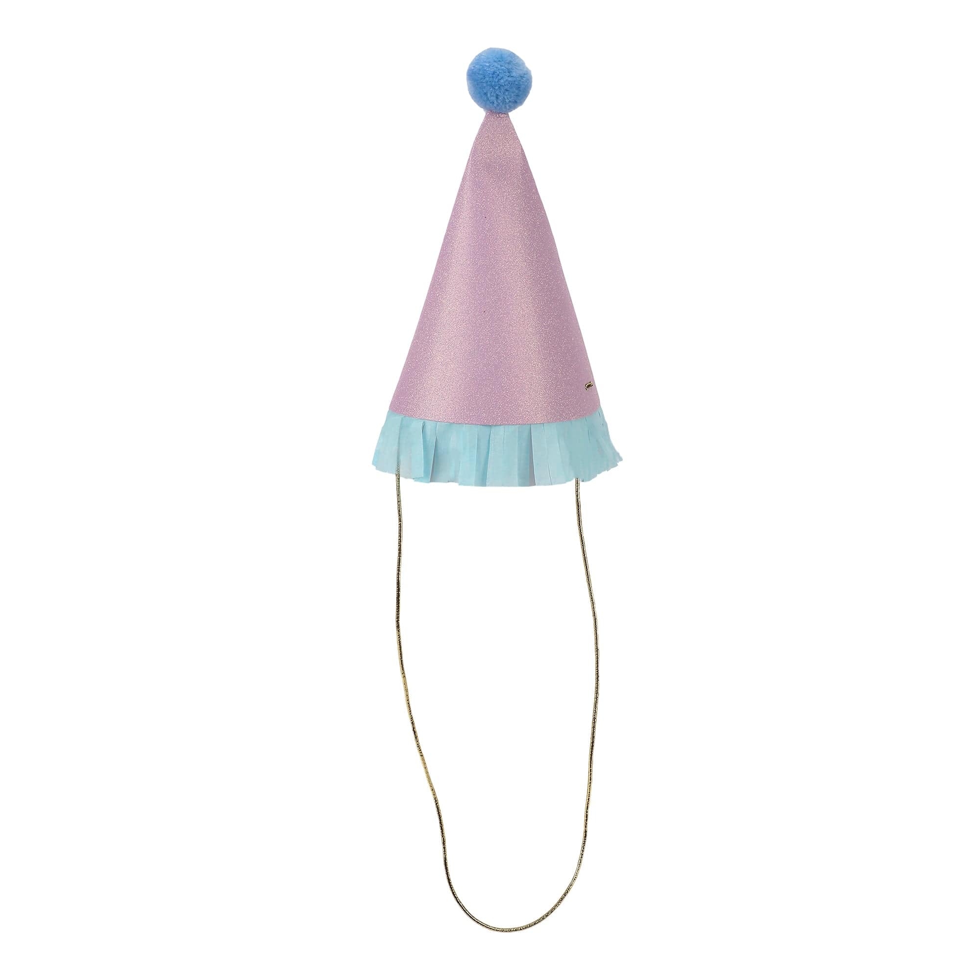 Mini Glitter Party Hats (set of 8)