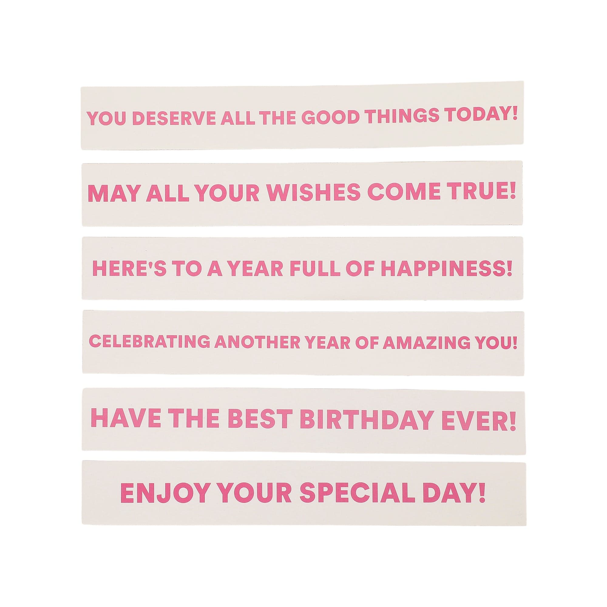 Birthday Bash Confetti Poppers (6 count)