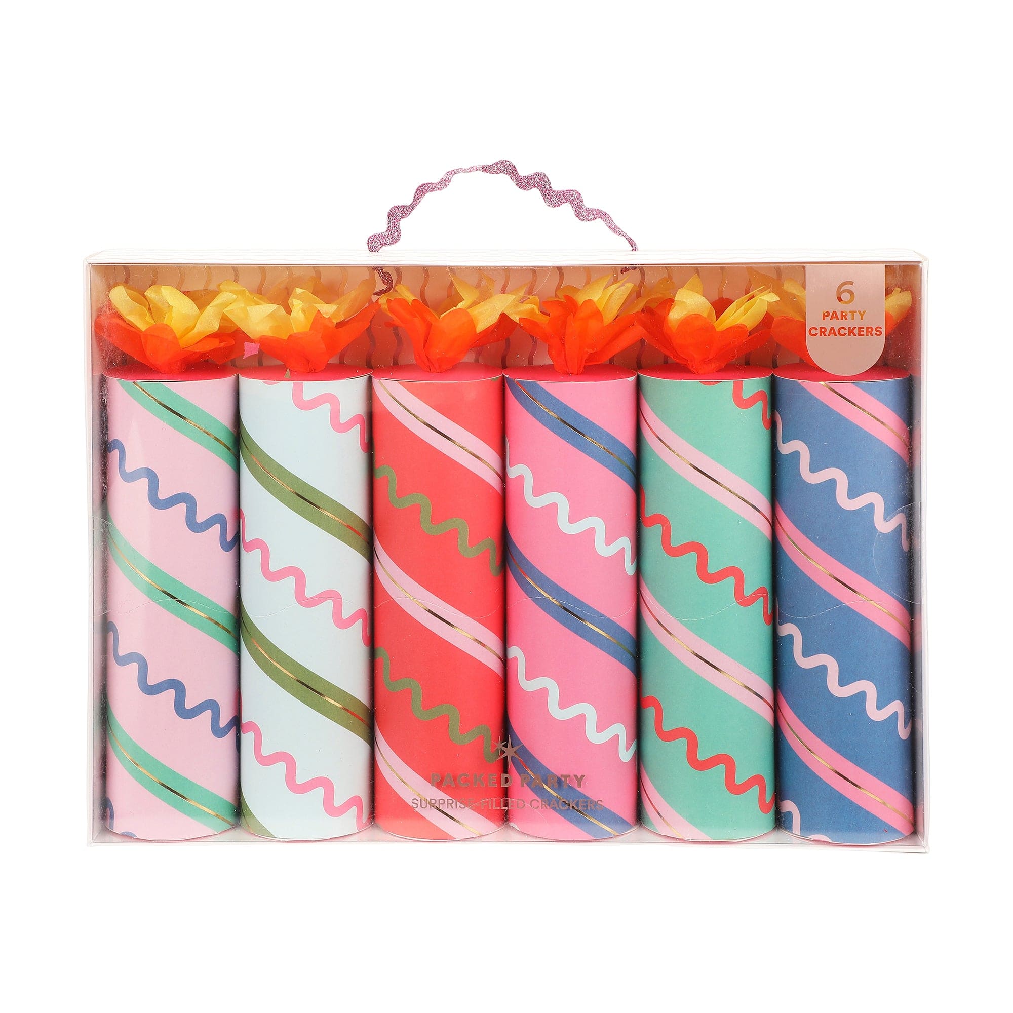 Birthday Bash Confetti Poppers (6 count)