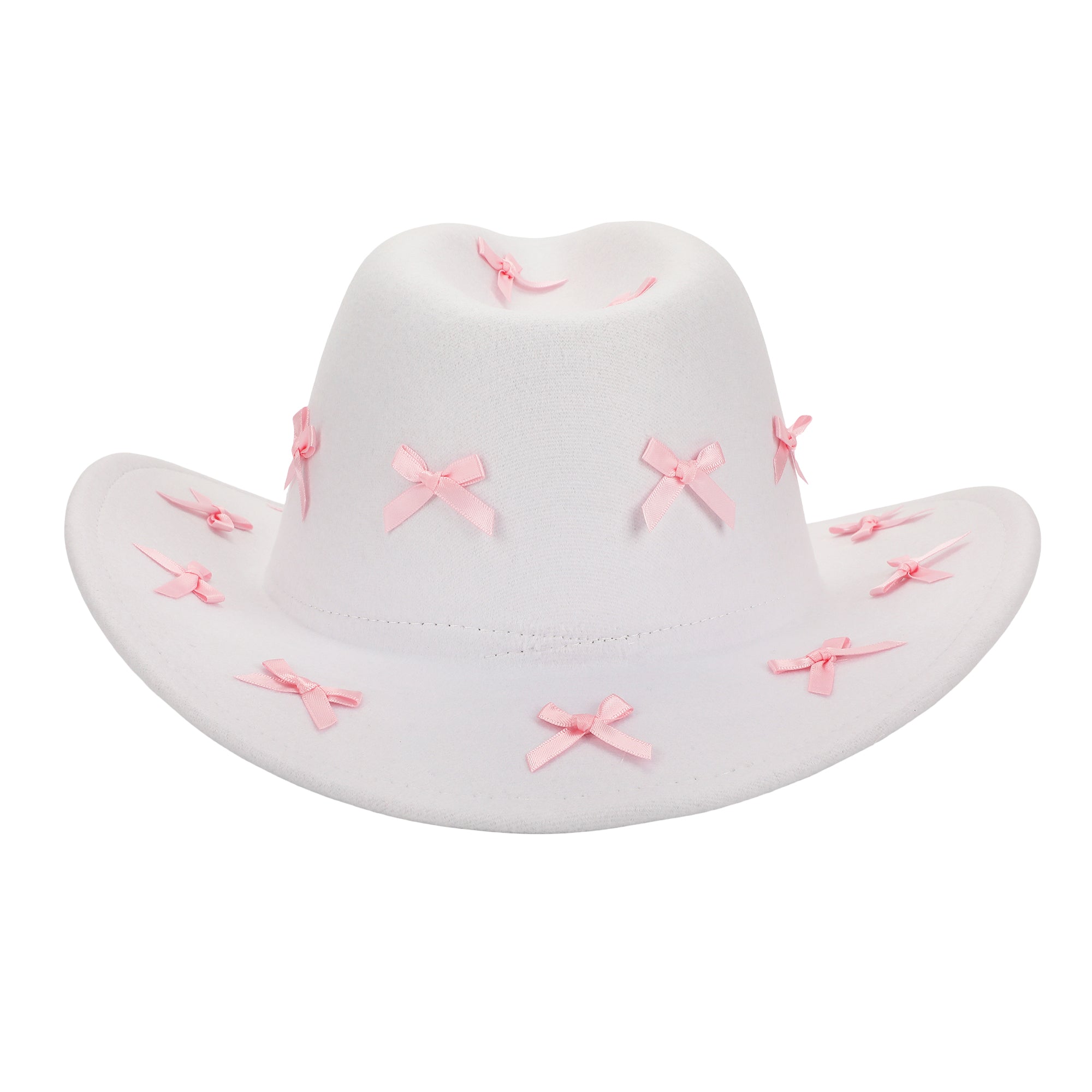 Howdy Darling Bow-Detailed Cowboy Hat