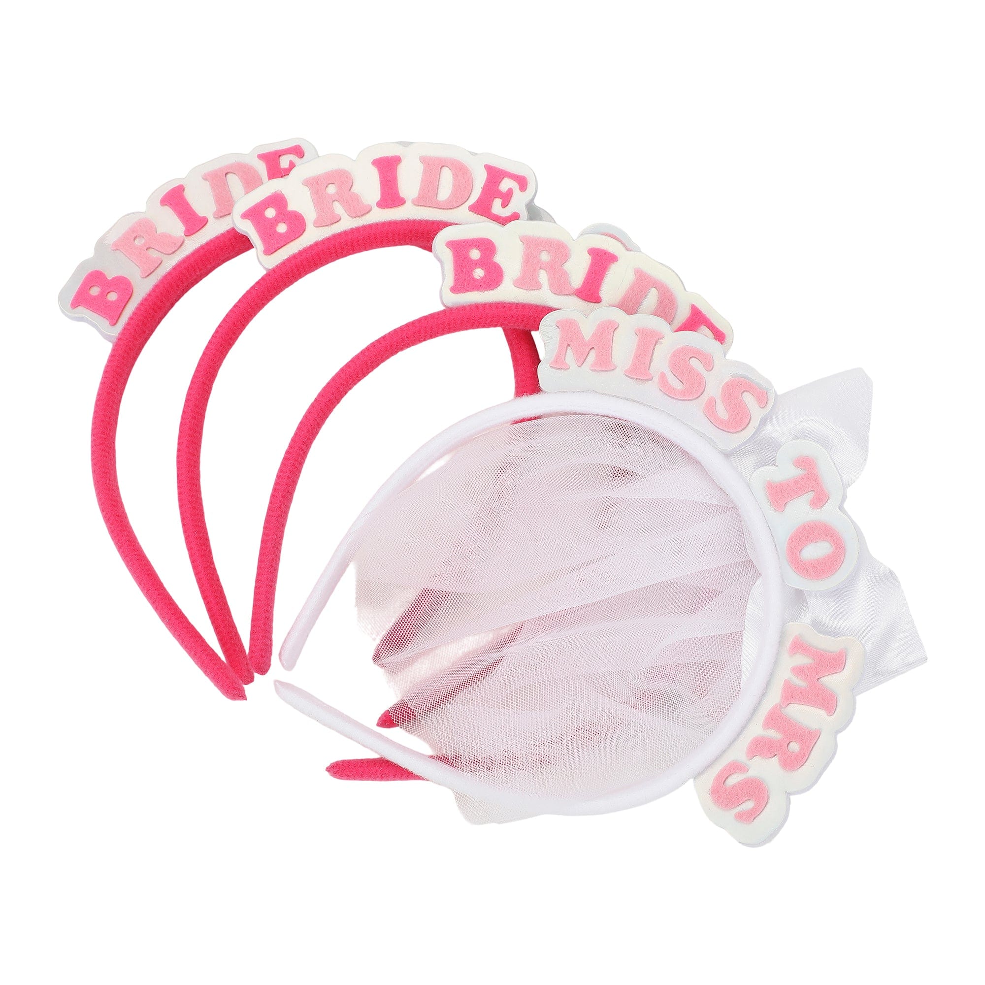 I Do Crew Bachelorette Headband Set (4 ct)
