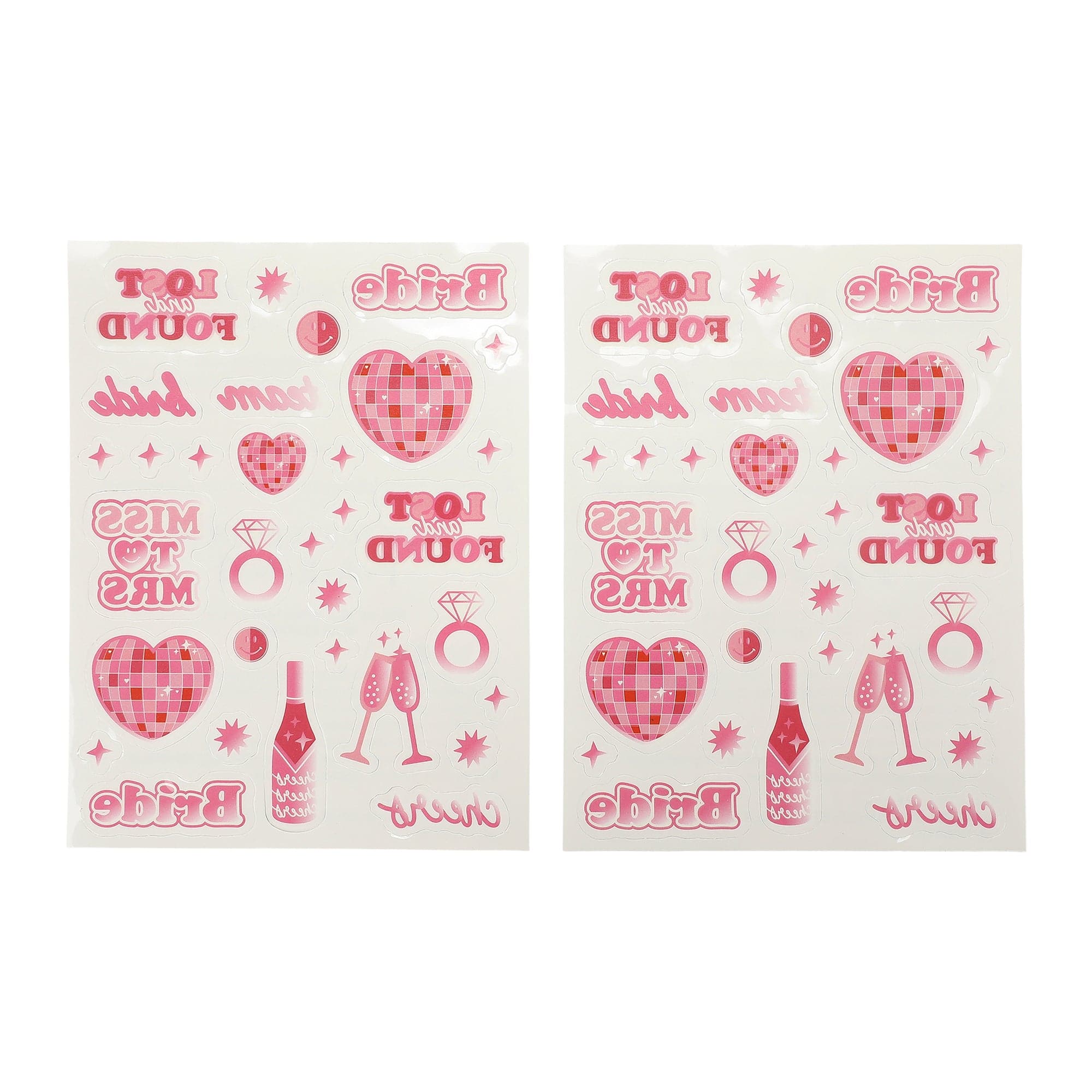 Bachelorette Bash Temporary Tattoos