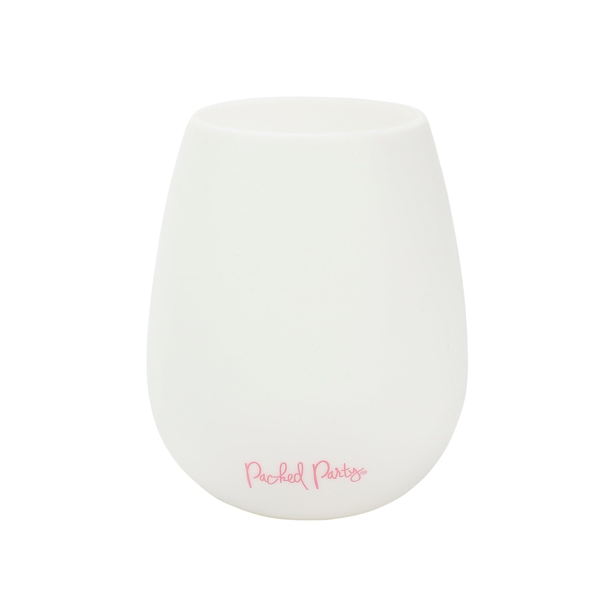 I Do Crew Bride and Team Bride Stemless Silicone Wine Glass Set (5ct)
