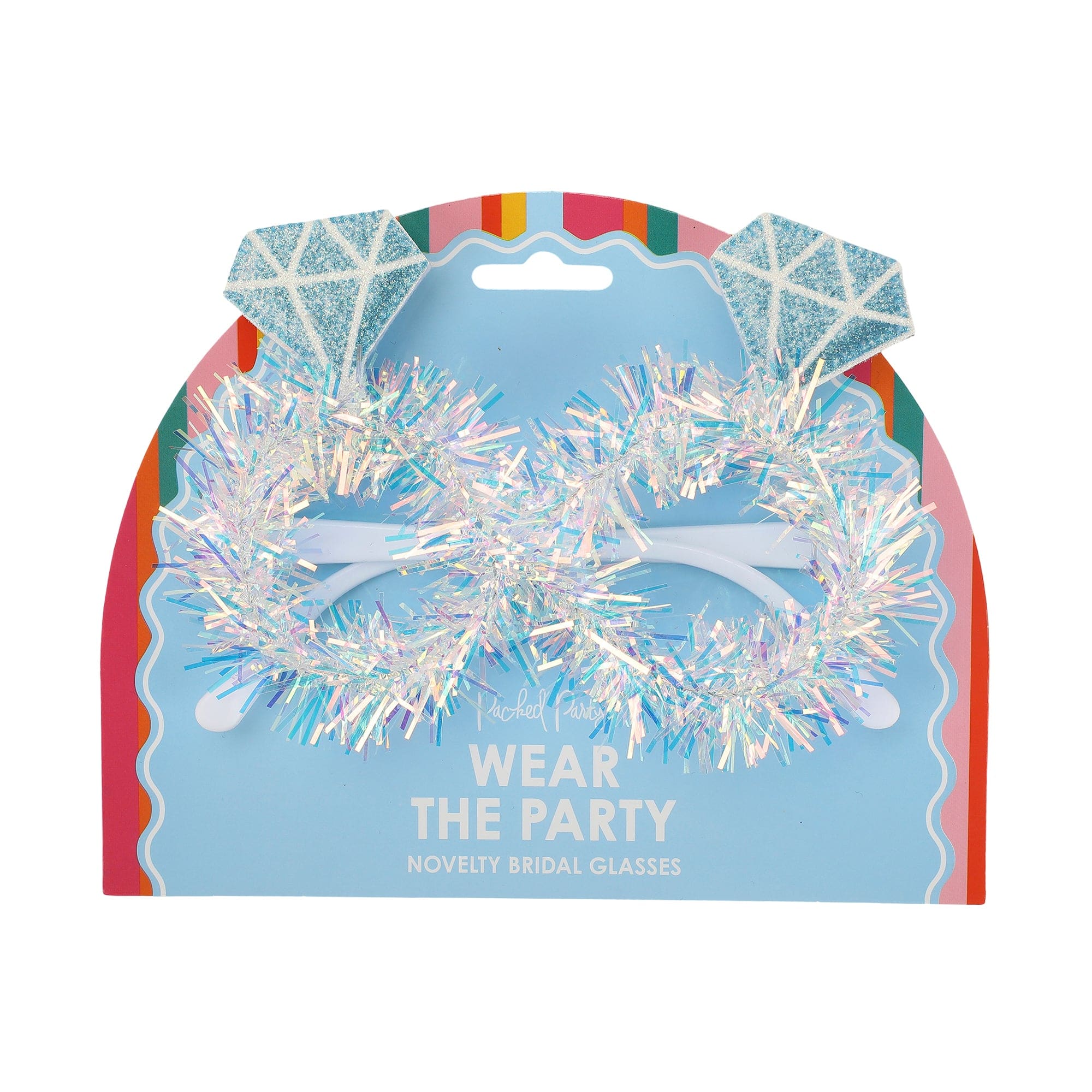 Bridal Bling Bachelorette & Wedding Novelty Glasses