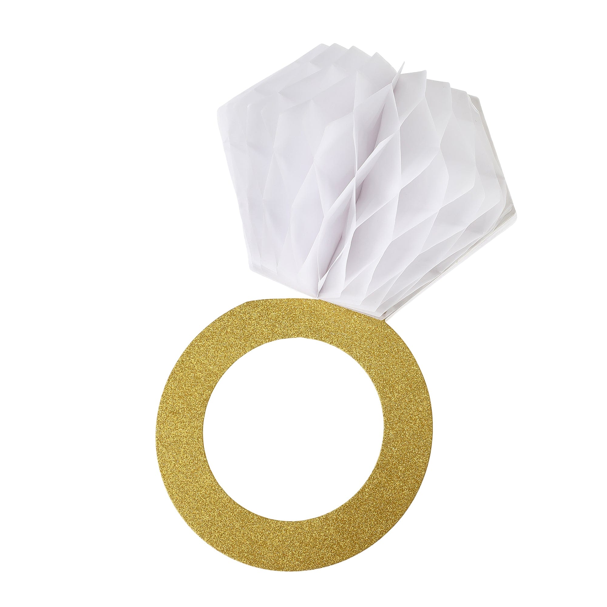 Diamonds & “I Do’s” Honeycomb Bridal Garland