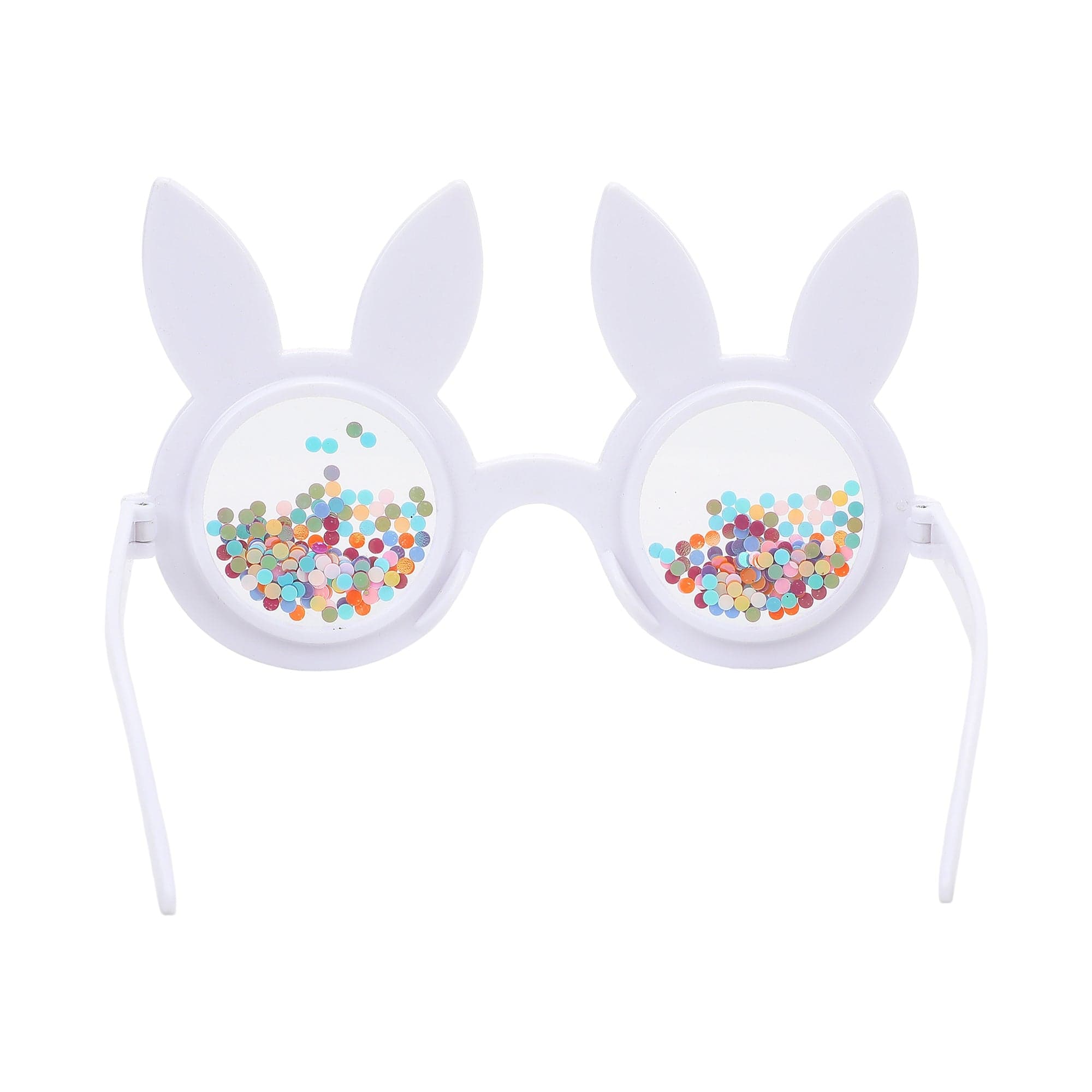Hop-To-It Confetti Novelty Glasses (Single or Set of 4)