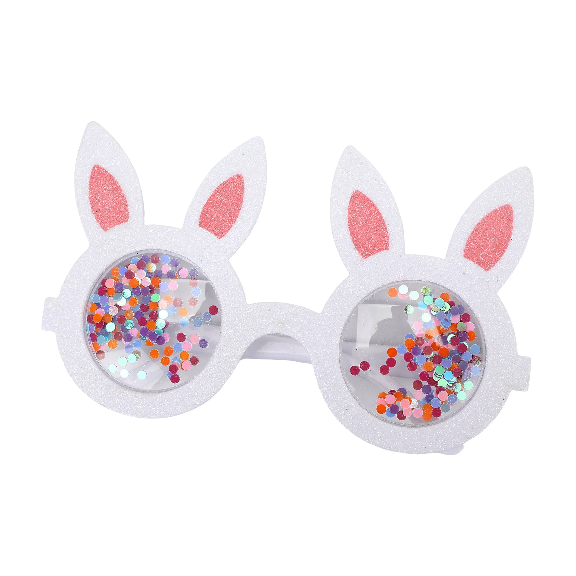 Hop-To-It Confetti Novelty Glasses (Single or Set of 4)