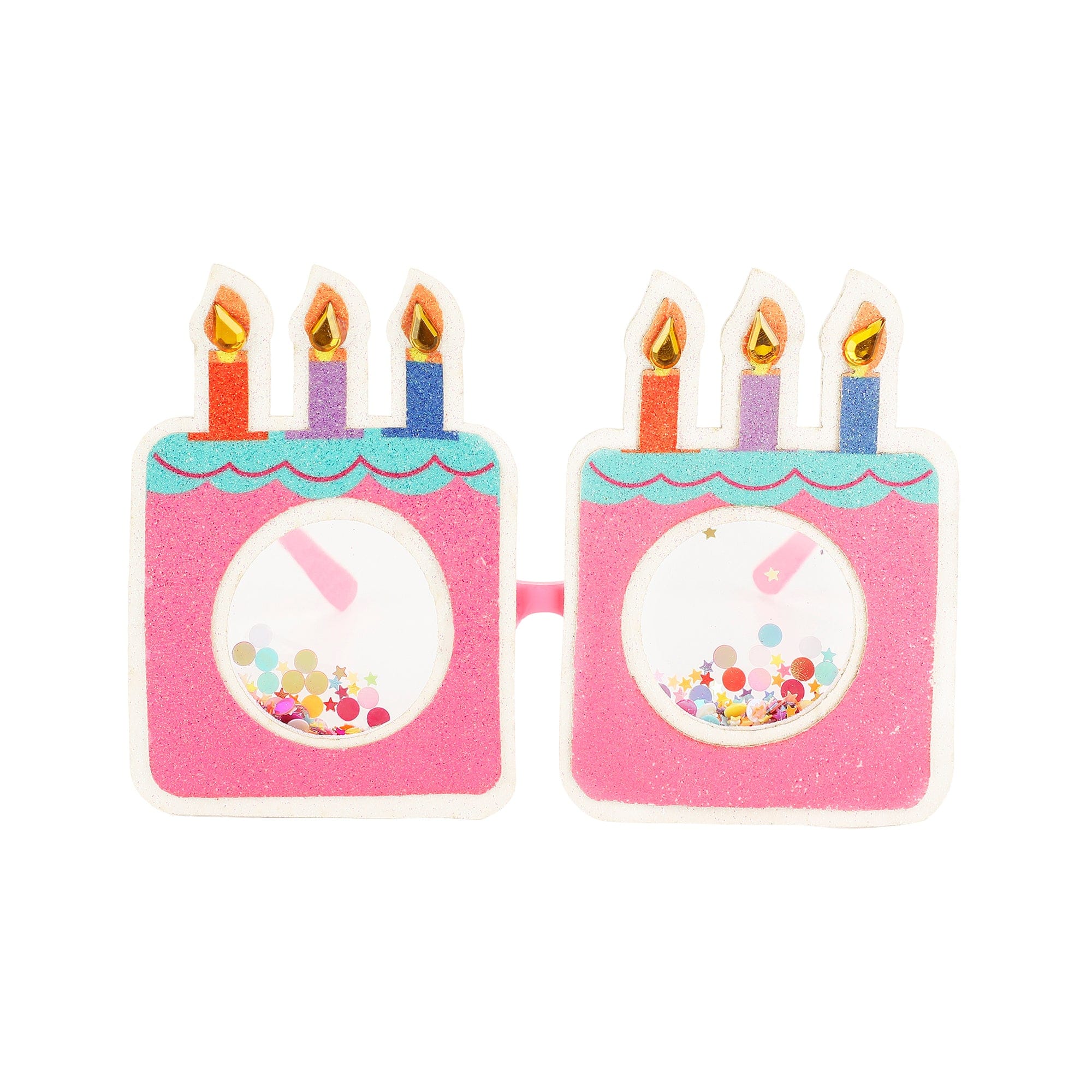 Confetti Cake Novelty Birthday Glasses