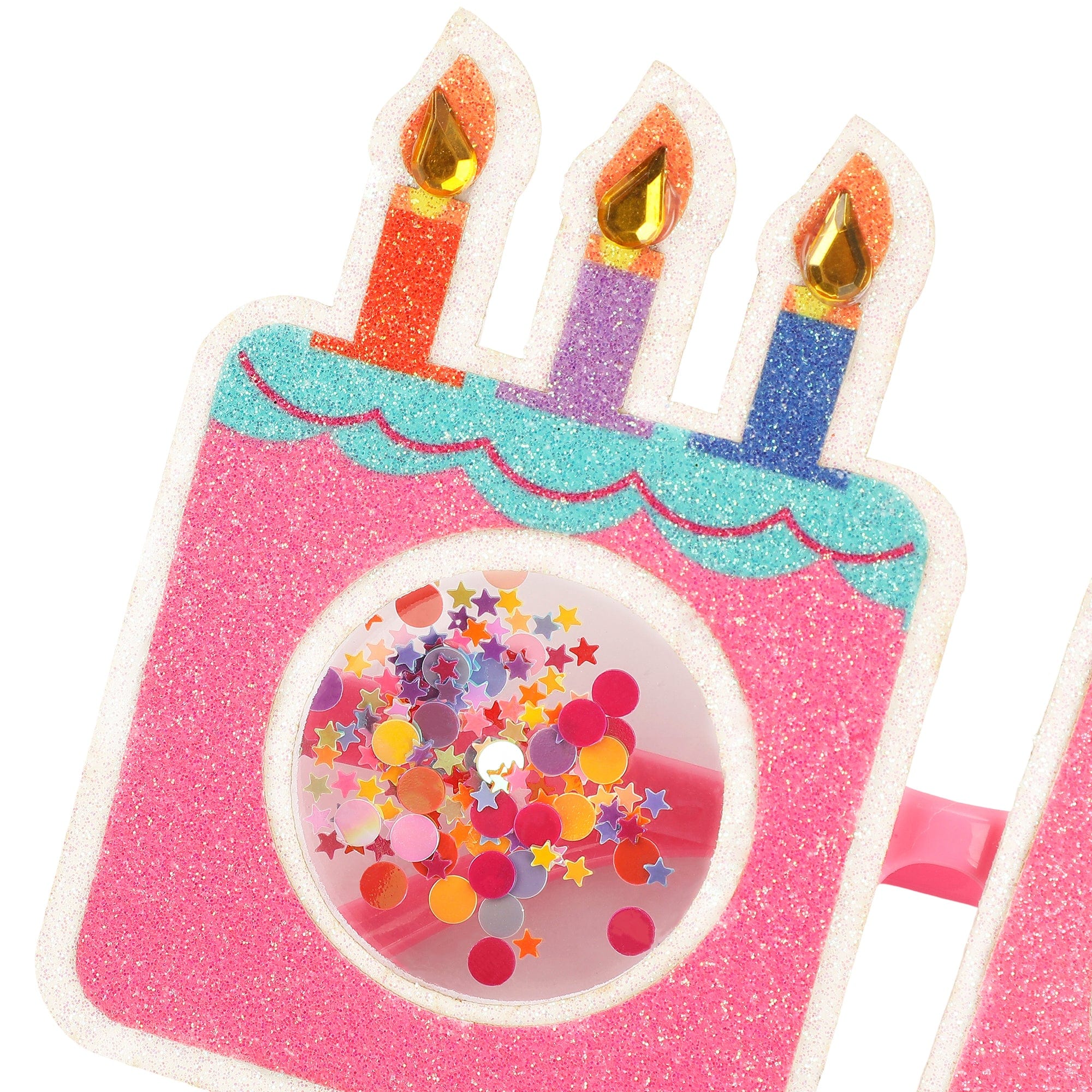 Confetti Cake Novelty Birthday Glasses