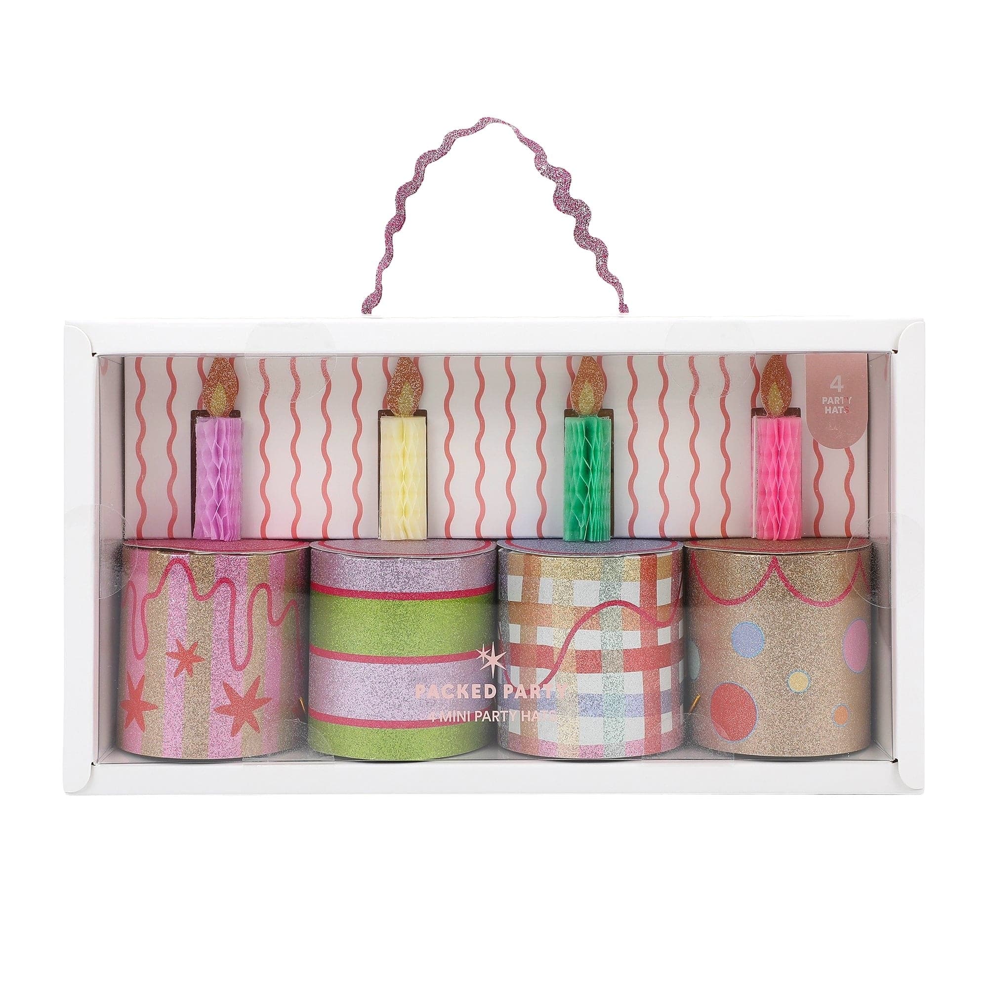 Mini Birthday Cake Party Hats