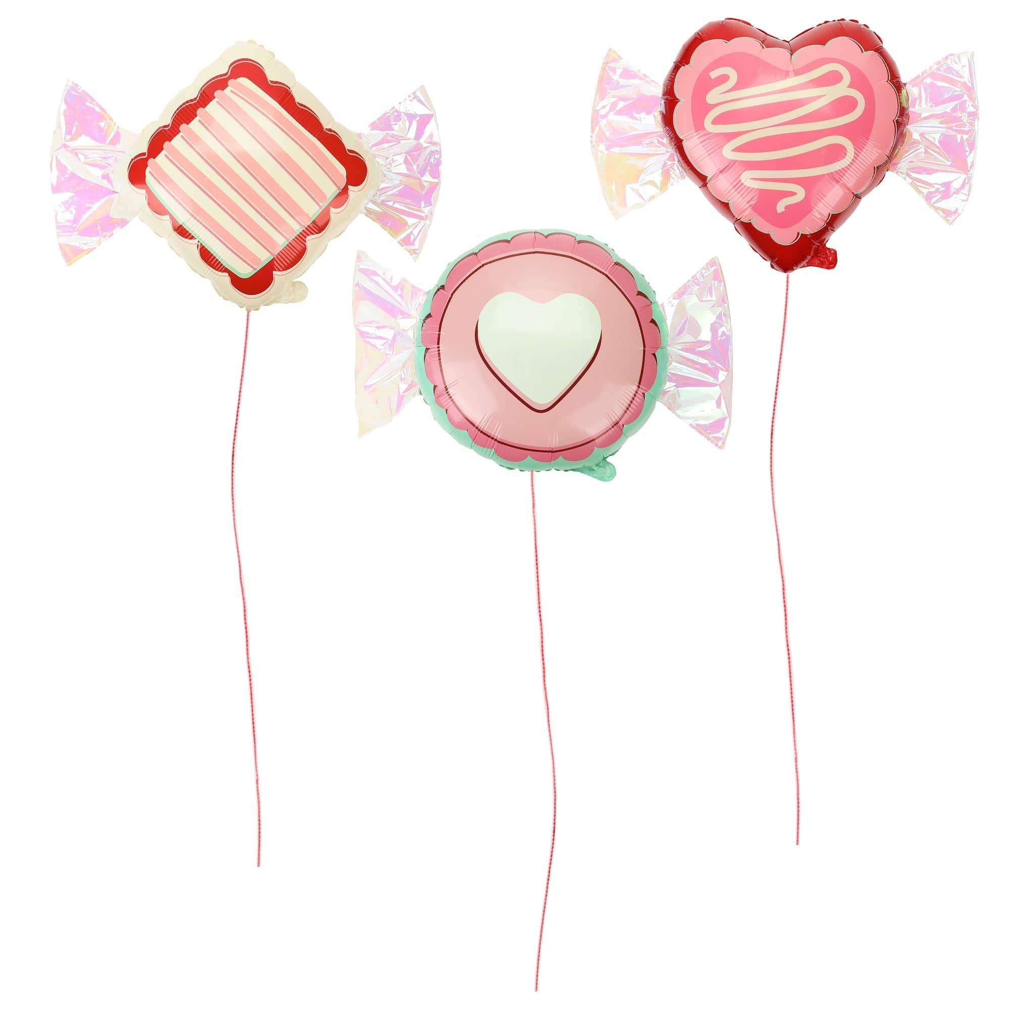 Valentine Candy Heart Balloons (set of 6)