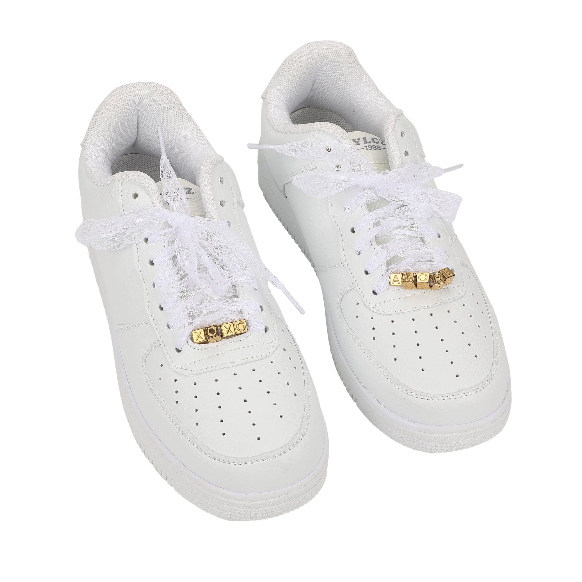 Valentine's Shoe Lace & Carm Set